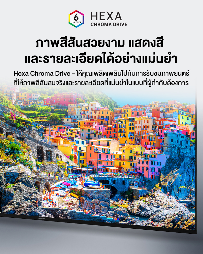 Panasonic TV รุ่น TH-65MX650T 4K TV ทีวีขนาด 65 นิ้ว Google TV