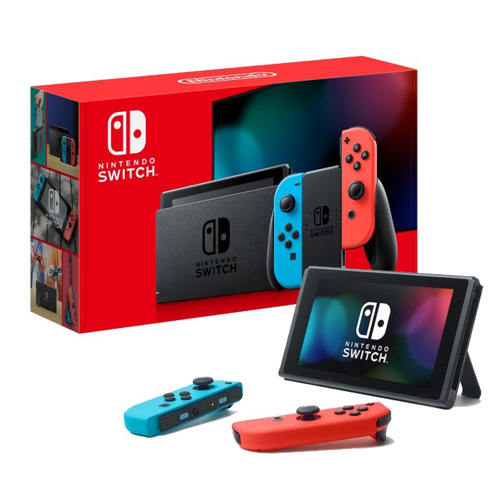 [Children's Day Big Deal] Nintendo Switch Console (Gen 2) : Neon Blue ...