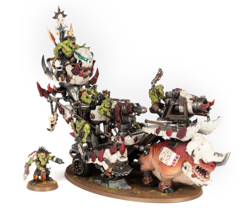 [GW พร้อมส่ง] WARHAMMER 40K: ORKS: KILL RIG โมเดลเกมสนามจำลอง | Shopee ...