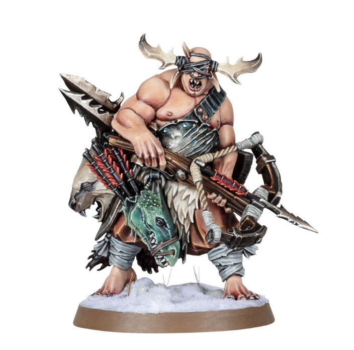 (GWพร้อมส่ง) WARHAMMER AOS: OGOR MAWTRIBES: BLOODPELT HUNTER โมเดลวอร์ ...