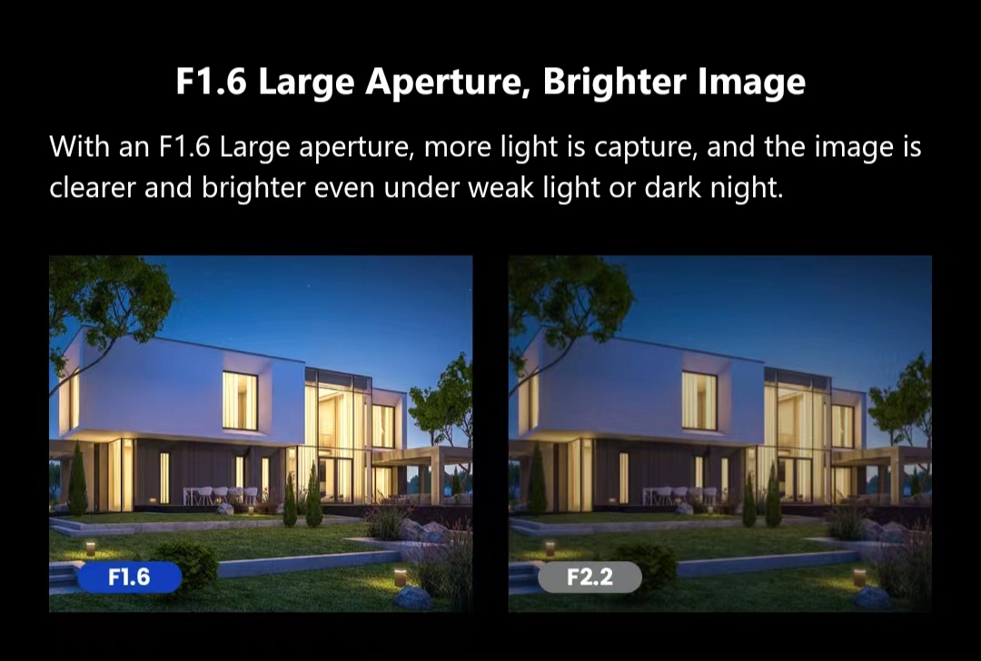 Tenda CH7 กล้องวงจร 4MP WiFi IP Camera Outdoor 2K กล้องไร้สาย Smart Full-Color อินฟาเรด Night Vision