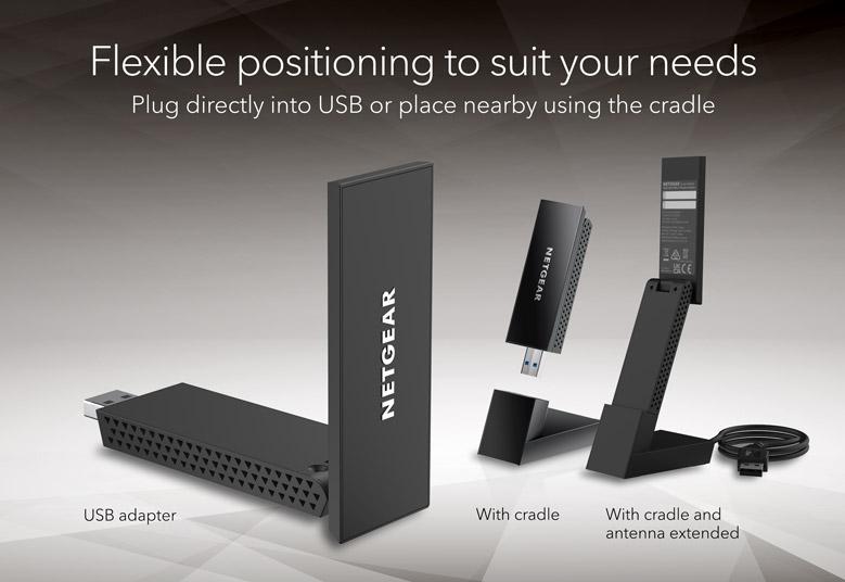 NETGEAR A8000 Nighthawk AXE3000 WiFi 6E USB 3.0 Adapter ประกันศูนย์ไทย ...