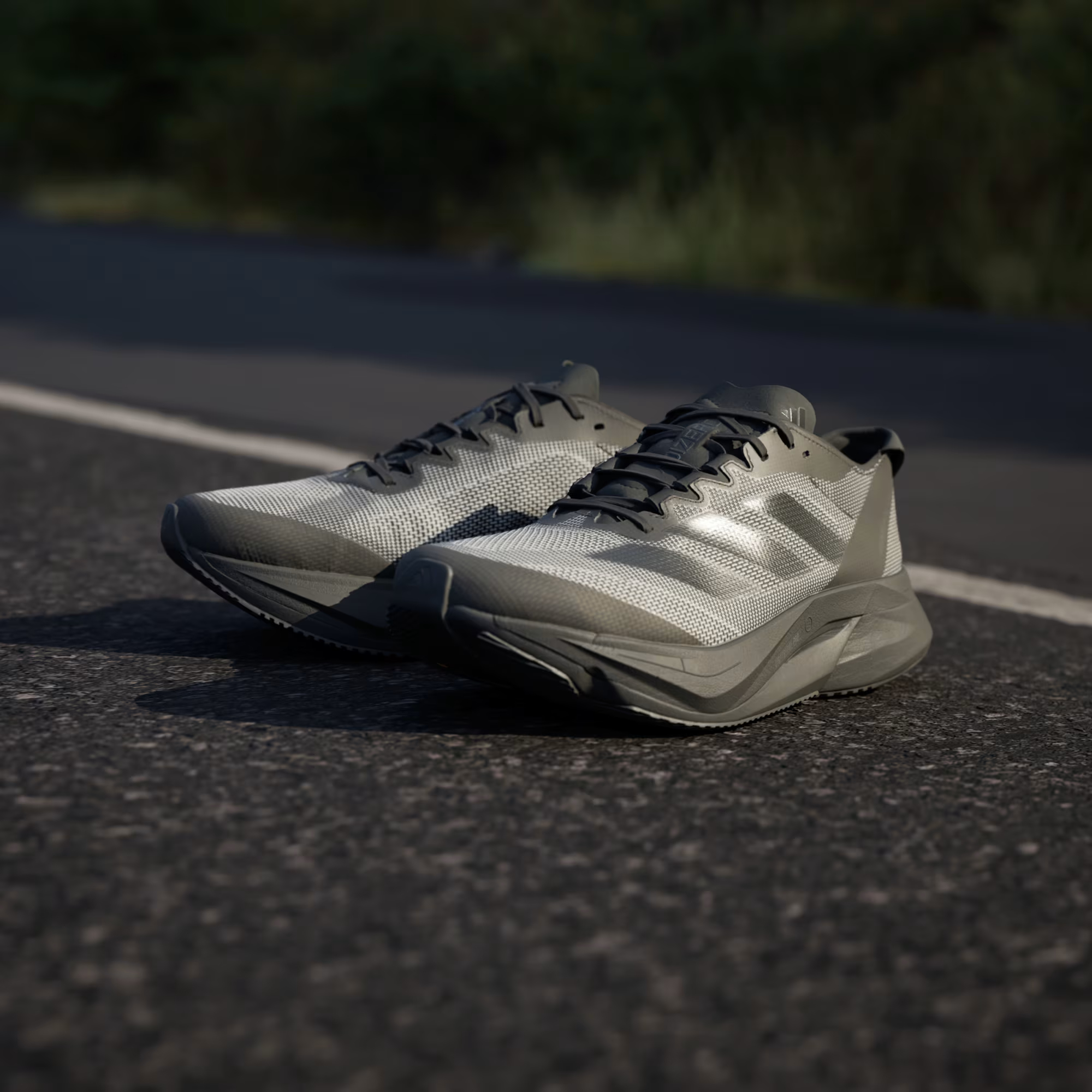 Adidas รองเท้าวิ่งผู้ชาย Adizero Boston 12 | Core Black/Core Black ...