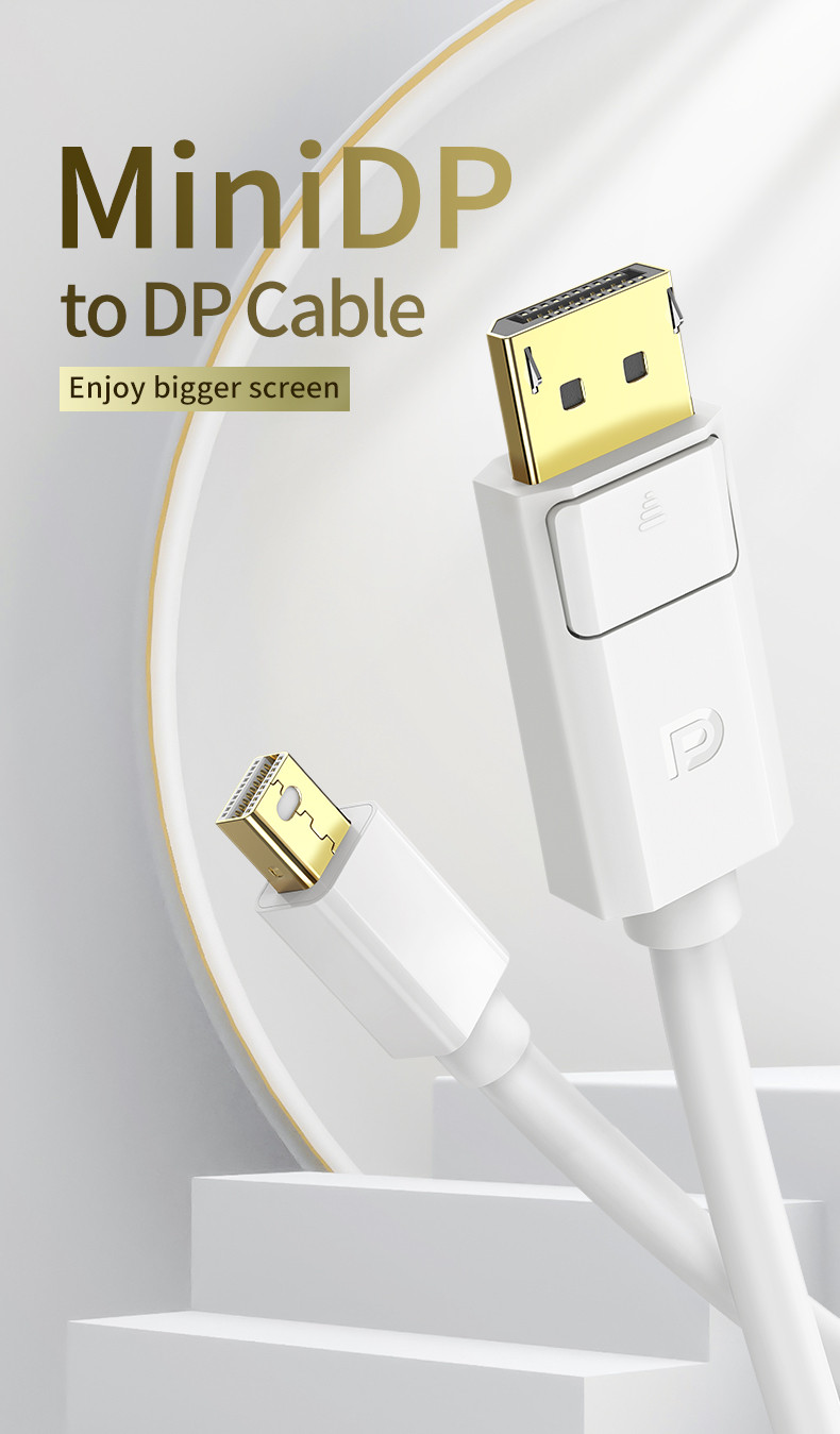 ⚡ส่งจาก กทม⚡Jasoz สาย Mini DP to DP รองรับ 4K 60Hz และ Mini Displayport ...