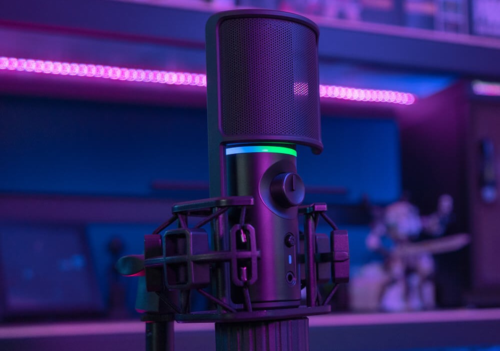 Streamplify MIC With Tripod Microphone Black ไมโครโฟน RGB พร้อมขาตั้ง ...