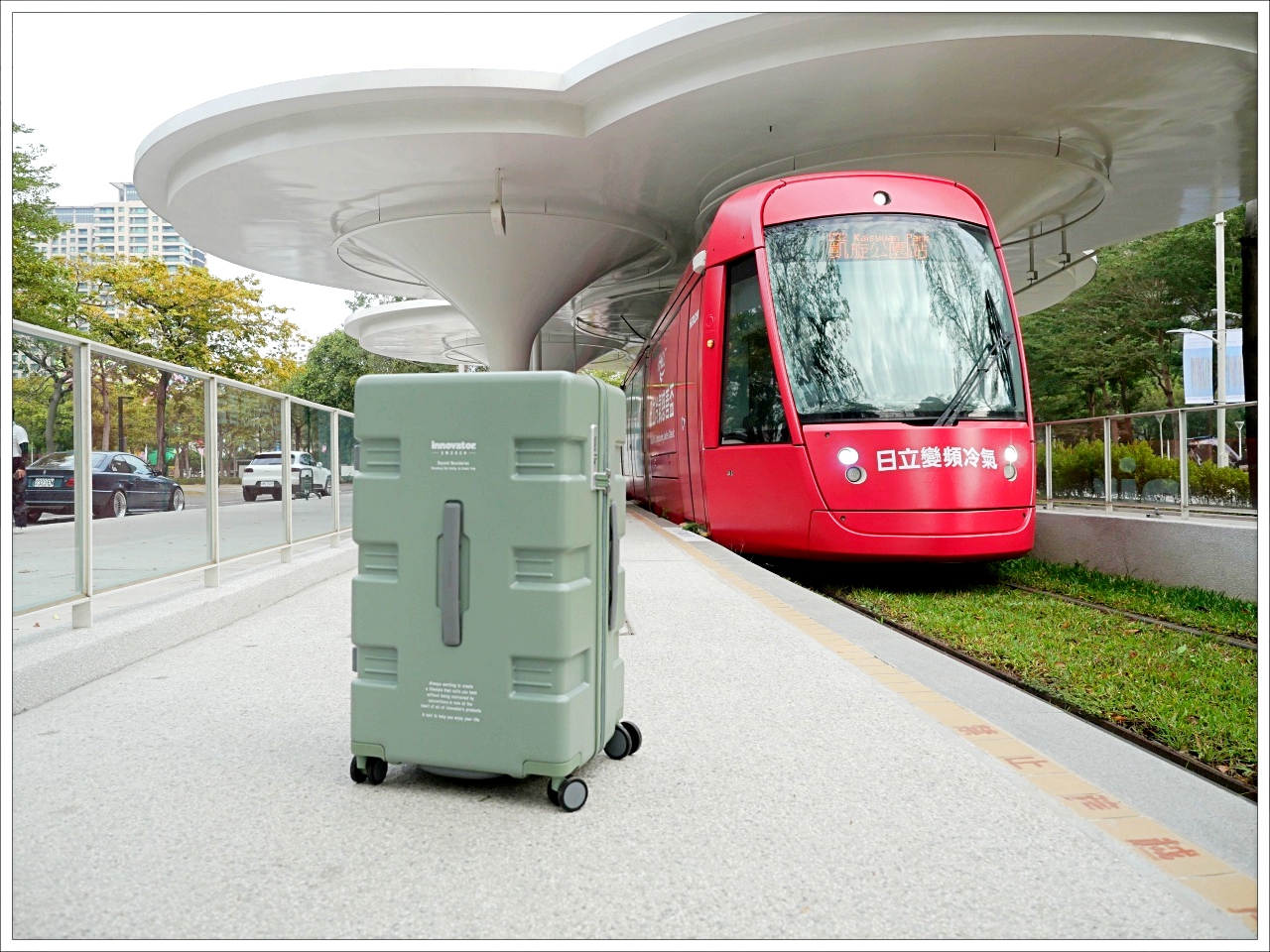 INNOVATOR IW33 / IW88 Dual-wheel PC Zippered Luggage กระเป๋าเดินทาง ...