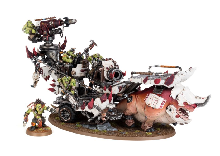 [GW พร้อมส่ง] WARHAMMER 40K: ORKS: KILL RIG โมเดลเกมสนามจำลอง | Shopee ...