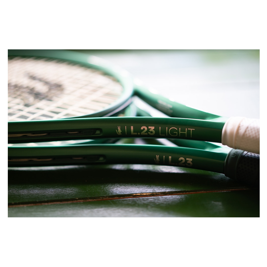 Lacoste ไม้เทนนิส L23 Light Tennis Racket Grip 2 | Green/Silver ...