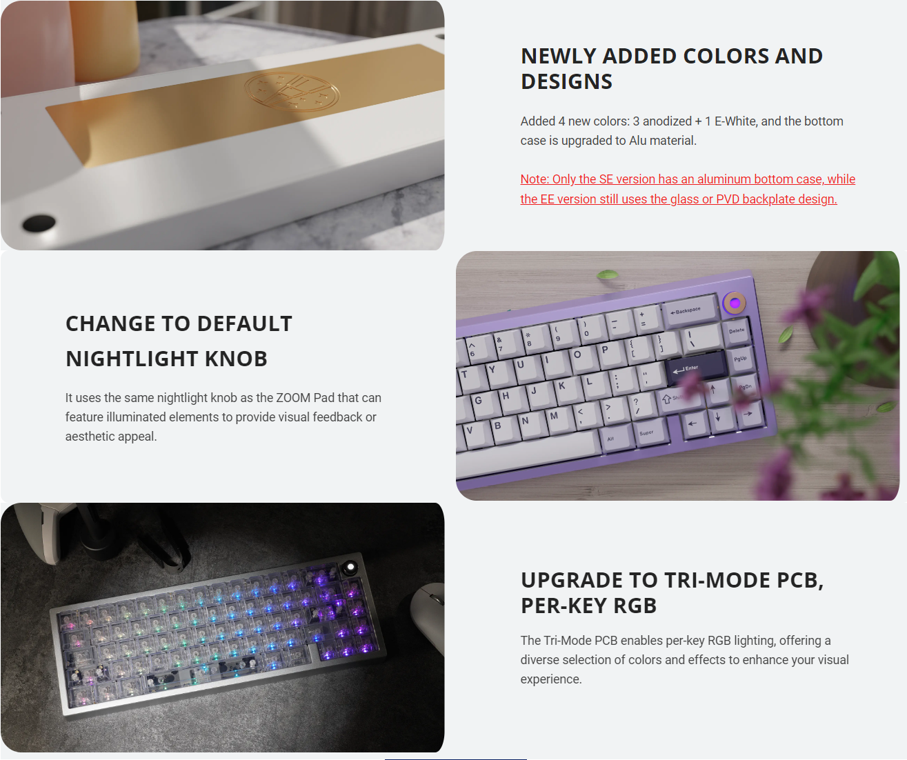 [พร้อมส่ง] Meletrix ZOOM65 V2.5 Wireless 3 Mode Mechanical Keyboard Kit ...