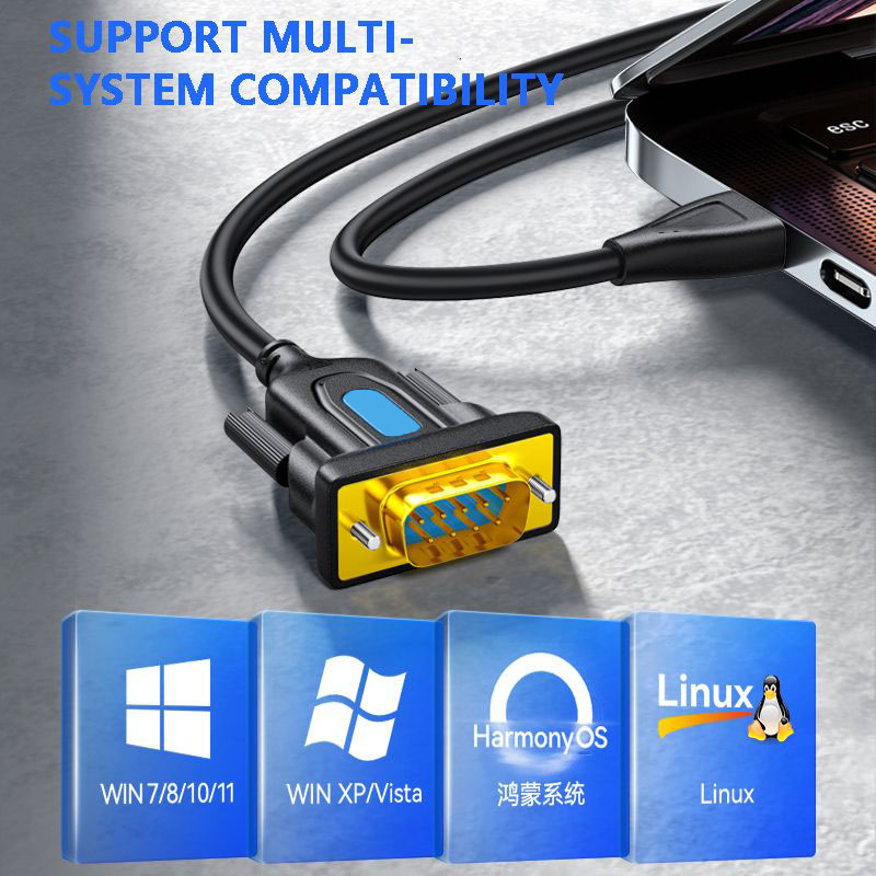 Jasoz USB 2.0 to RS232 DB9 Serial Cable COM Port Serial PDA 9 Pin ...