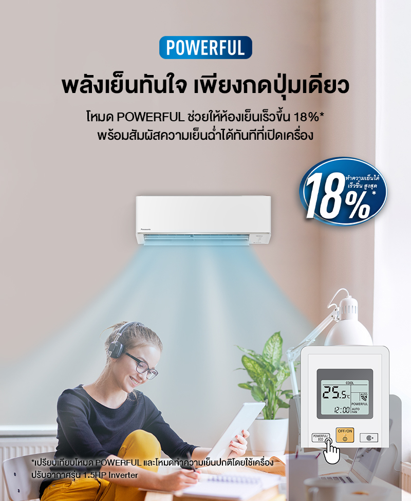 Panasonic nanoeTM X แอร์ Deluxe nanoe Inverter CS/CU-TU-AKT [ส่งฟรี]