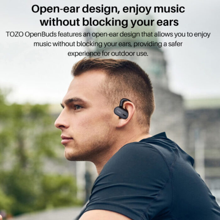 TOZO Open Buds หูฟังบลูทูธ หูฟังไร้สาย หูฟังออกกำลังกาย truewireless Bluetooth 5.3