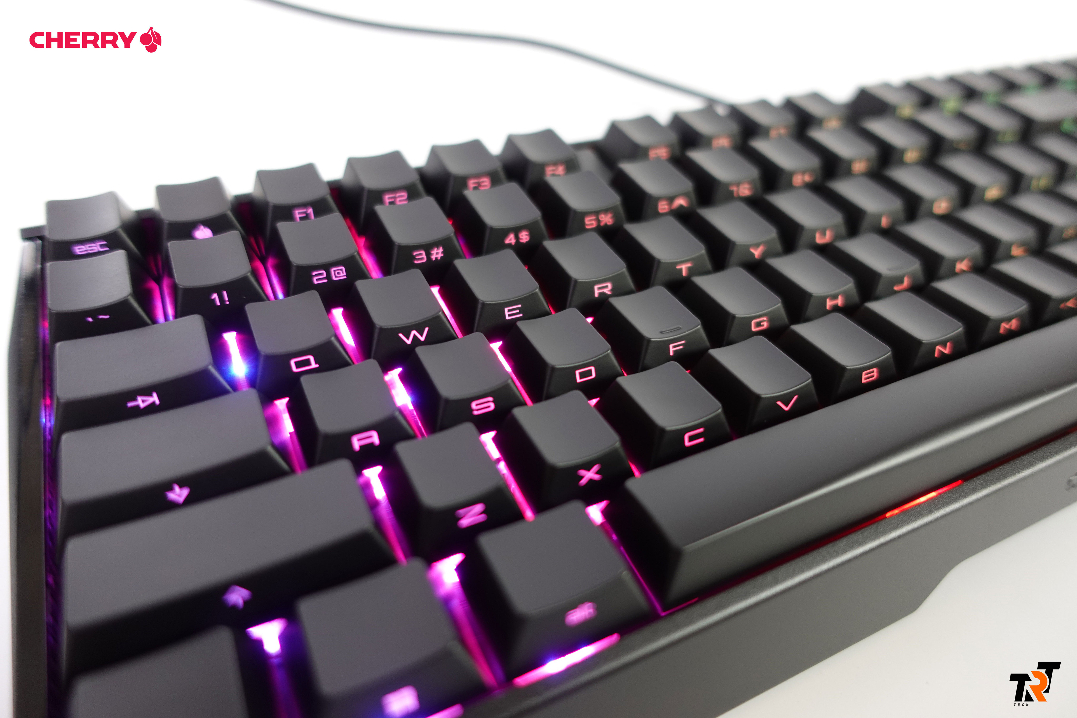 คีย์บอร์ดมีสาย Keyboard CHERRY MX3.0S TKL RGB Keycap EN trt tech ...