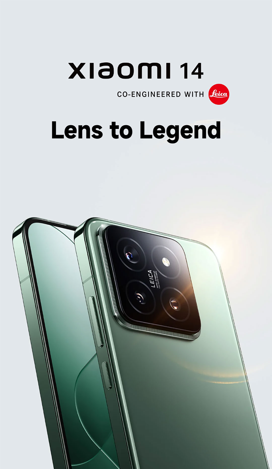 Xiaomi 14 12+512 | โทรศัพท์มือถือชิปเซ็ท Snapdragon Gen 3 เลนส์ออปติคอลจาก Leica กล้อง 50 MP หน้าจอตอบสนองไว 120 Hz