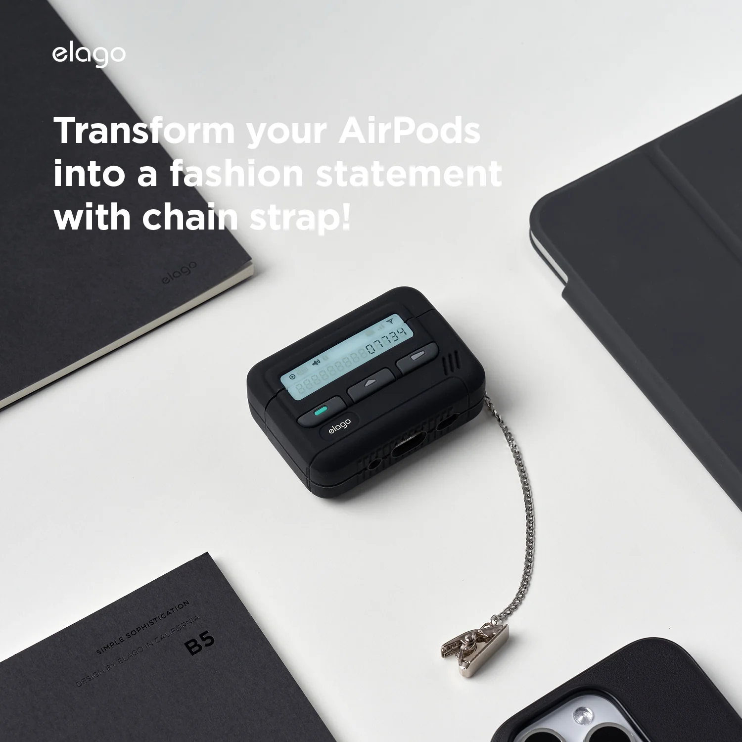 elago AirPods Pro2 Pager Case Lightning And Type C ลิขสิทธิ์แท้จาก ...