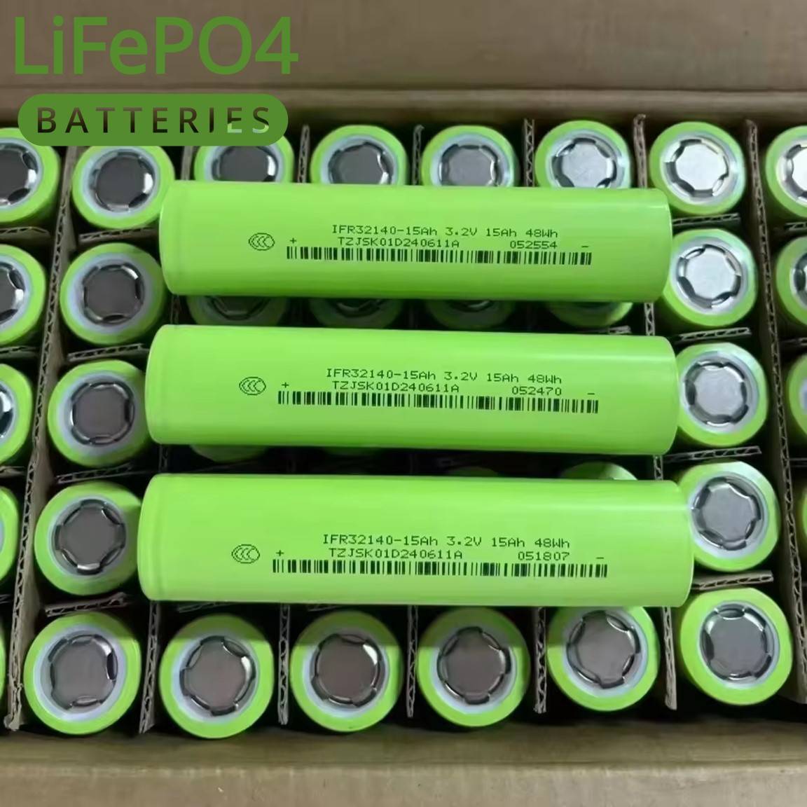 32140 แบตเตอรี่ LifePO4 32140FS 3.2V 15Ah จ่ายกระแสสูง 5C ของใหม่แท้ ...