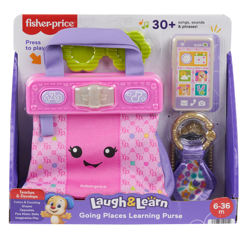 Fisher-Price Laugh Learn, Going Places Learning Purse ฟิชเชอร์