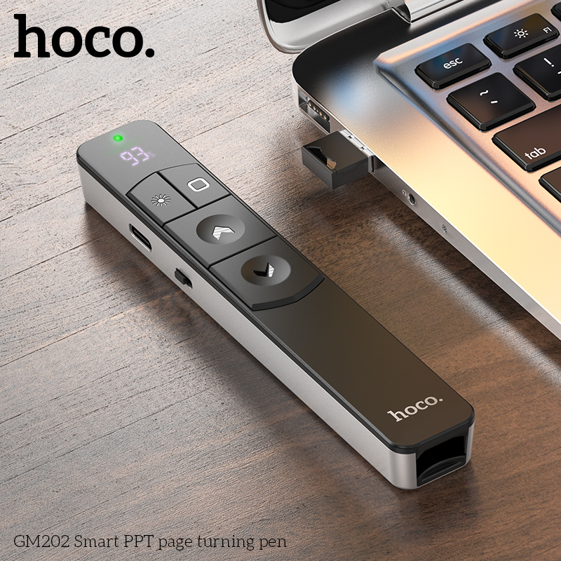 รีโมทคอนโทรล HOCO GM202 รีโมทคอนโทรลเลเซอร์ Laser Pointer สำหรับควบคุม ...