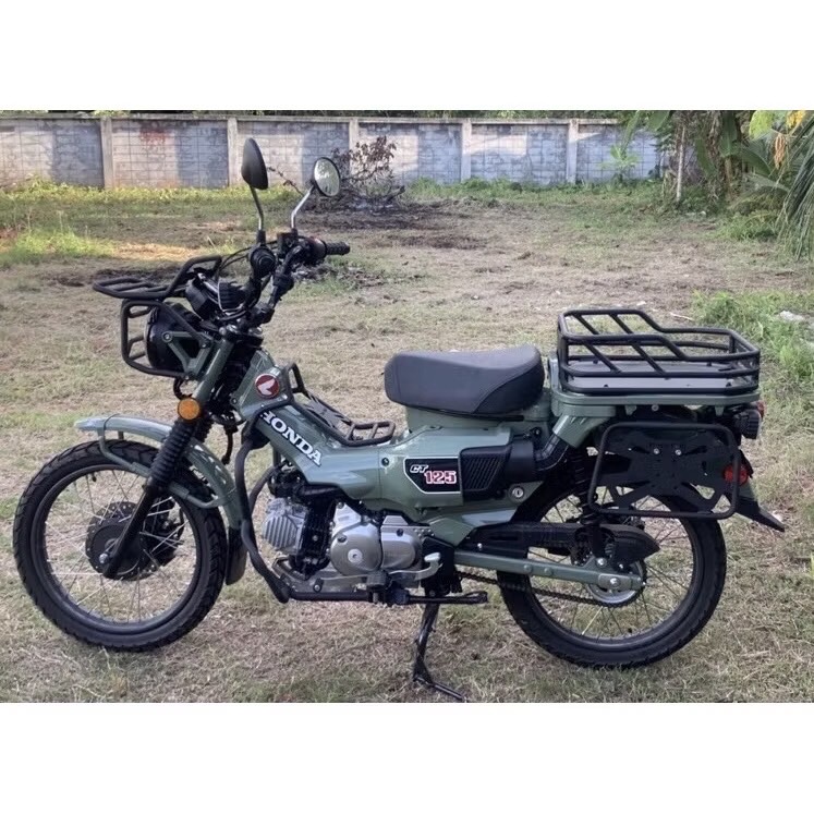 ตะกร้าท้าย Motoskill สำหรับ HONDA CT125 (ใส่ได้ทุก Gen) / Top Rack ...
