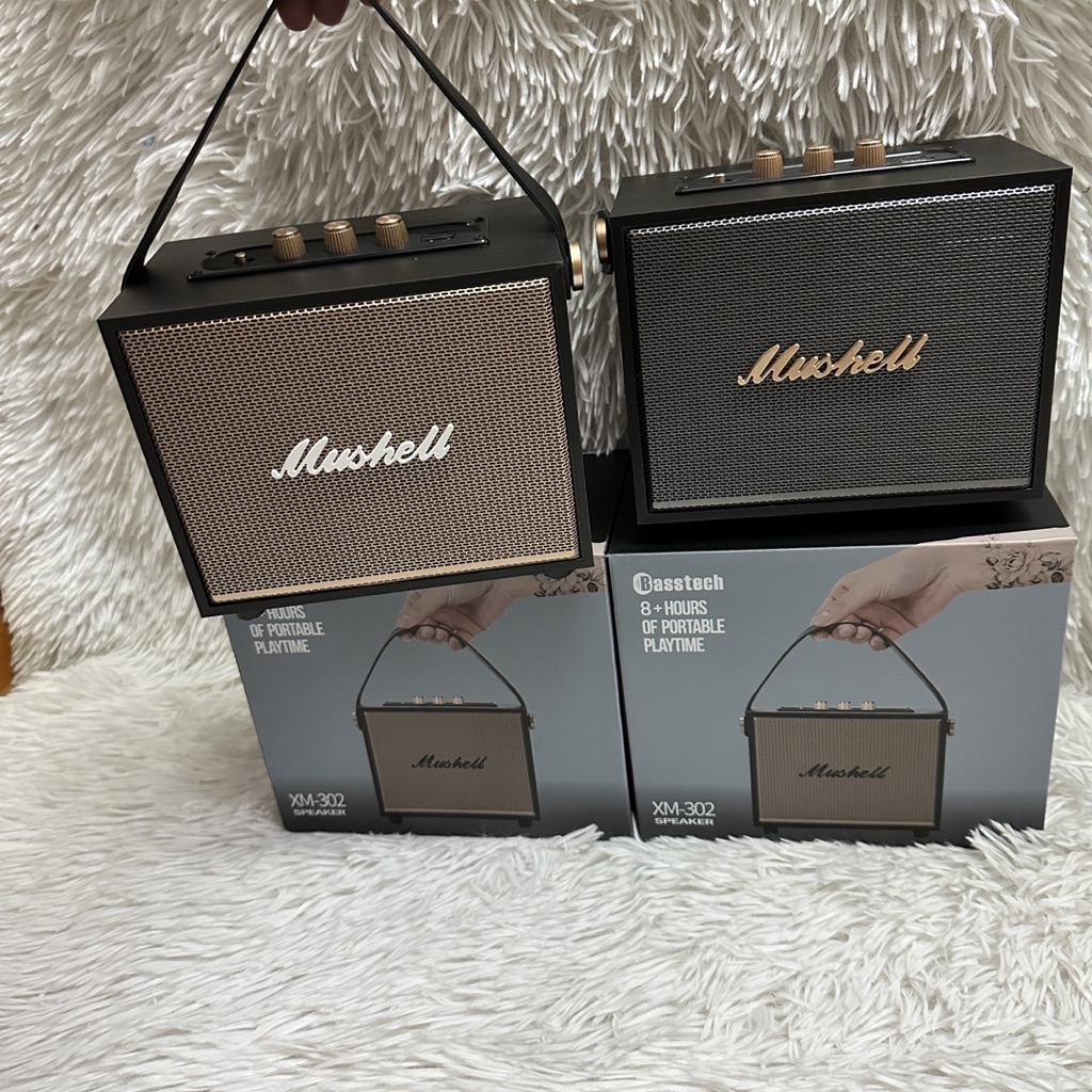 ลำโพงบลูทูธ XM-302 เบสหนัก มีสายหิ้ว ราคาเบาๆ พกพาสะดวก พร้อมส่งในไทย ...