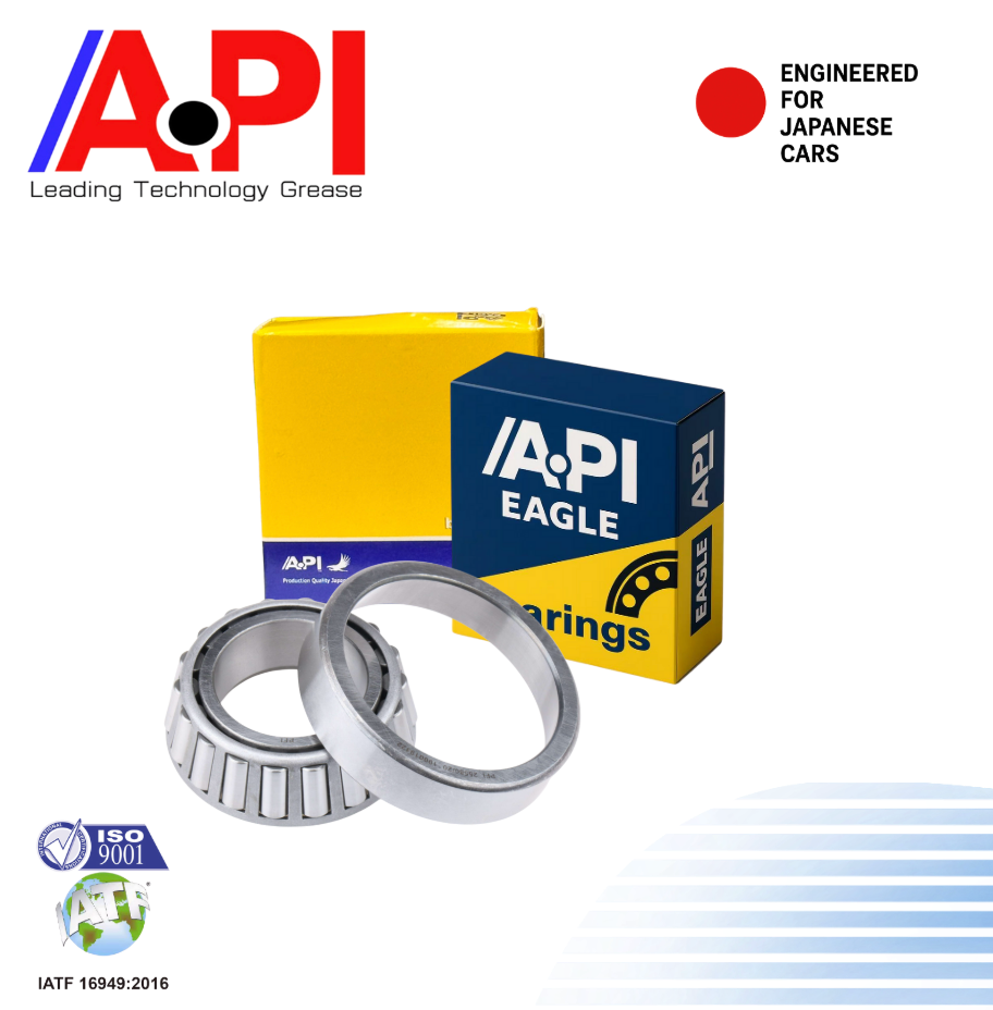 ลูกปืน 32006 API แท้ 100% เทเปอร์โรลเลอร์ (Taper) ทนจัด ลื่นเงียบ พร้อม ...