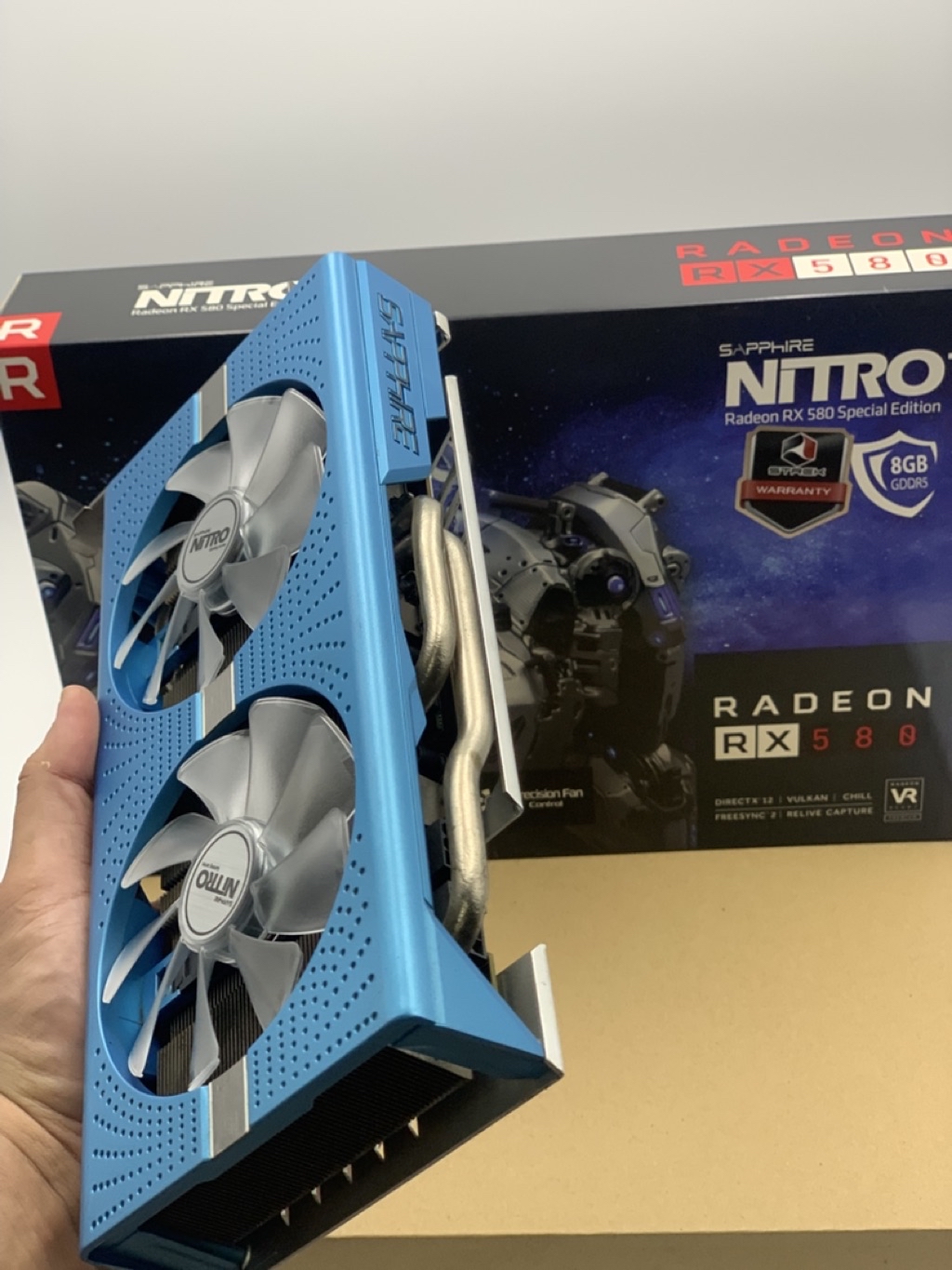 rx580 8gb msi สภาพดีเล่นเกมส์ในราคาประหยัด พร้อมกล่อง | Shopee Thailand