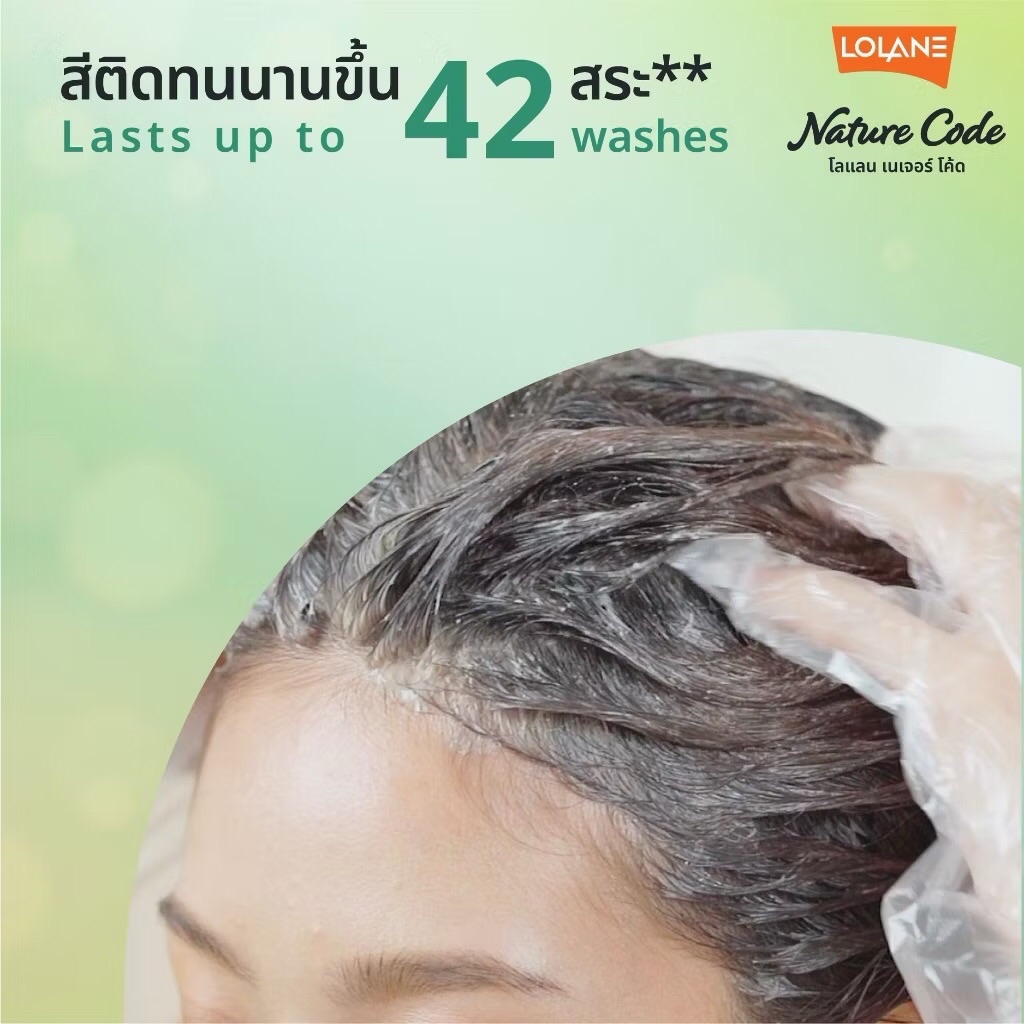 Lolane Nature Code Color Shampoo โลแลน เนเจอร์โค้ด แชมพู ปิดผมขาว 30มล. ...
