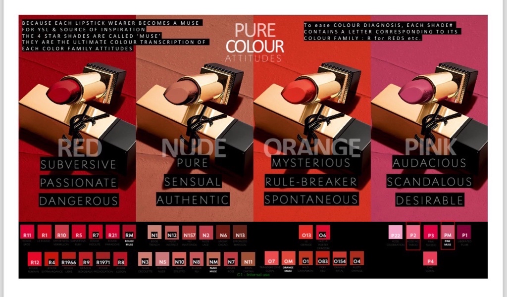 ลิสติก YSL ROUGE PUR COUTURE เบอร์ N7 | Shopee Thailand