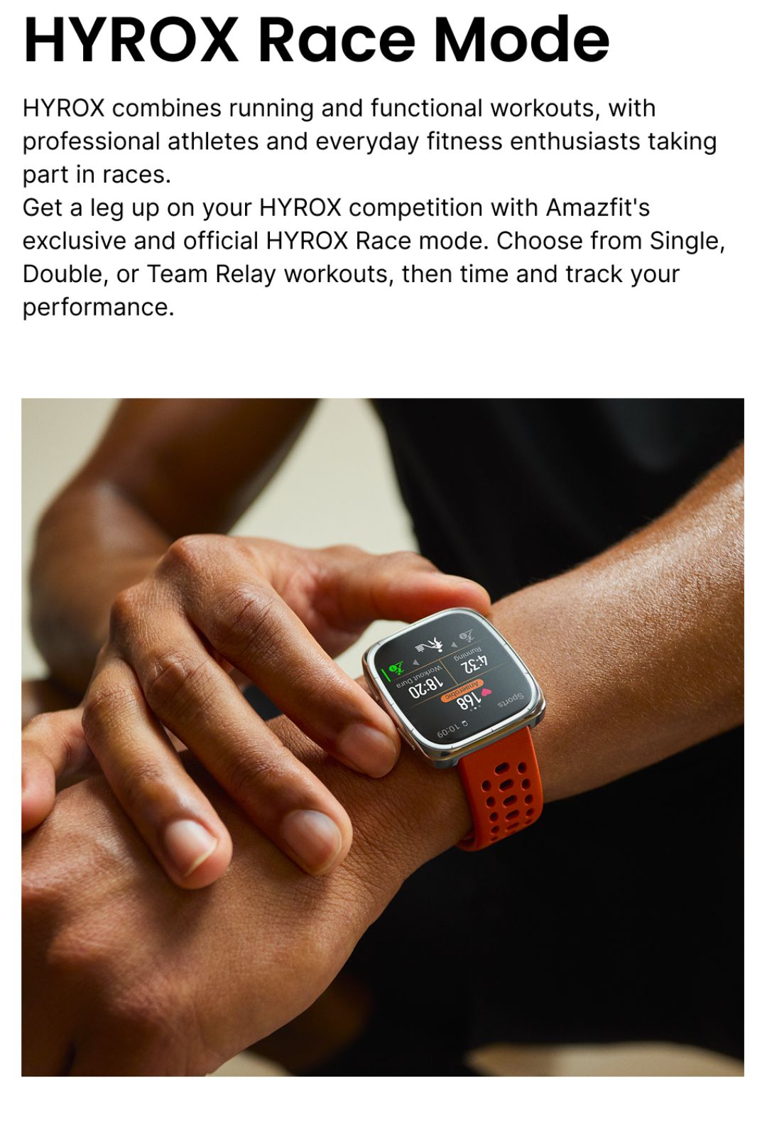 Amazfit Active 2 (Square) 43mm Smartwatch พร้อมระบบGPS 5 ระบบดาวเทียม โหมดกีฬา160+ แบตนาน 19 วัน