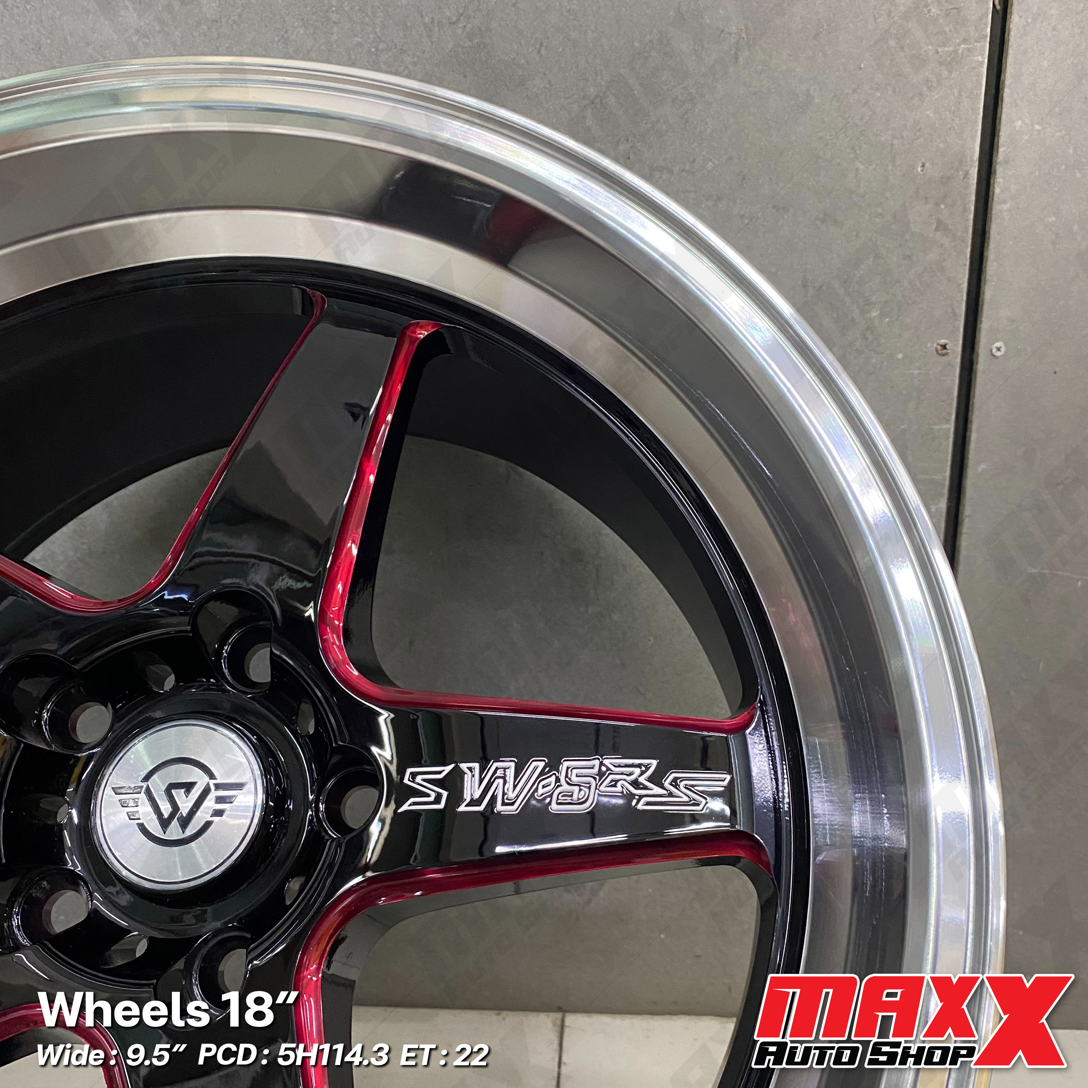 ล้อแม็กซ์ SHOWY SW-5RS ขอบ 18x9.5