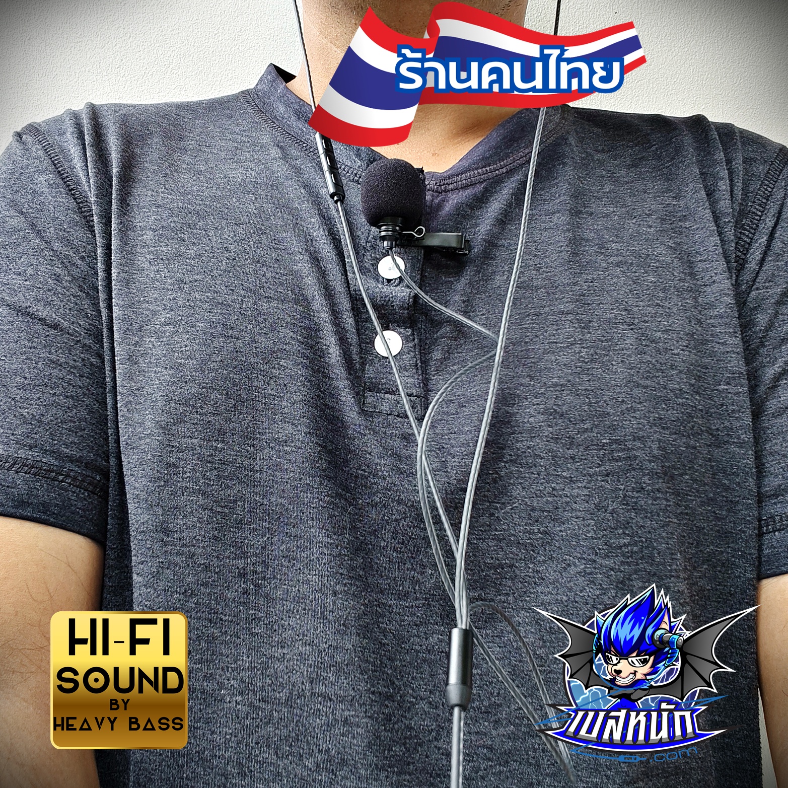 หูฟัง Earbud Python รายละเอียดก้องกังวาล ใสชัดเจน 3.5MM / TYPE C ...