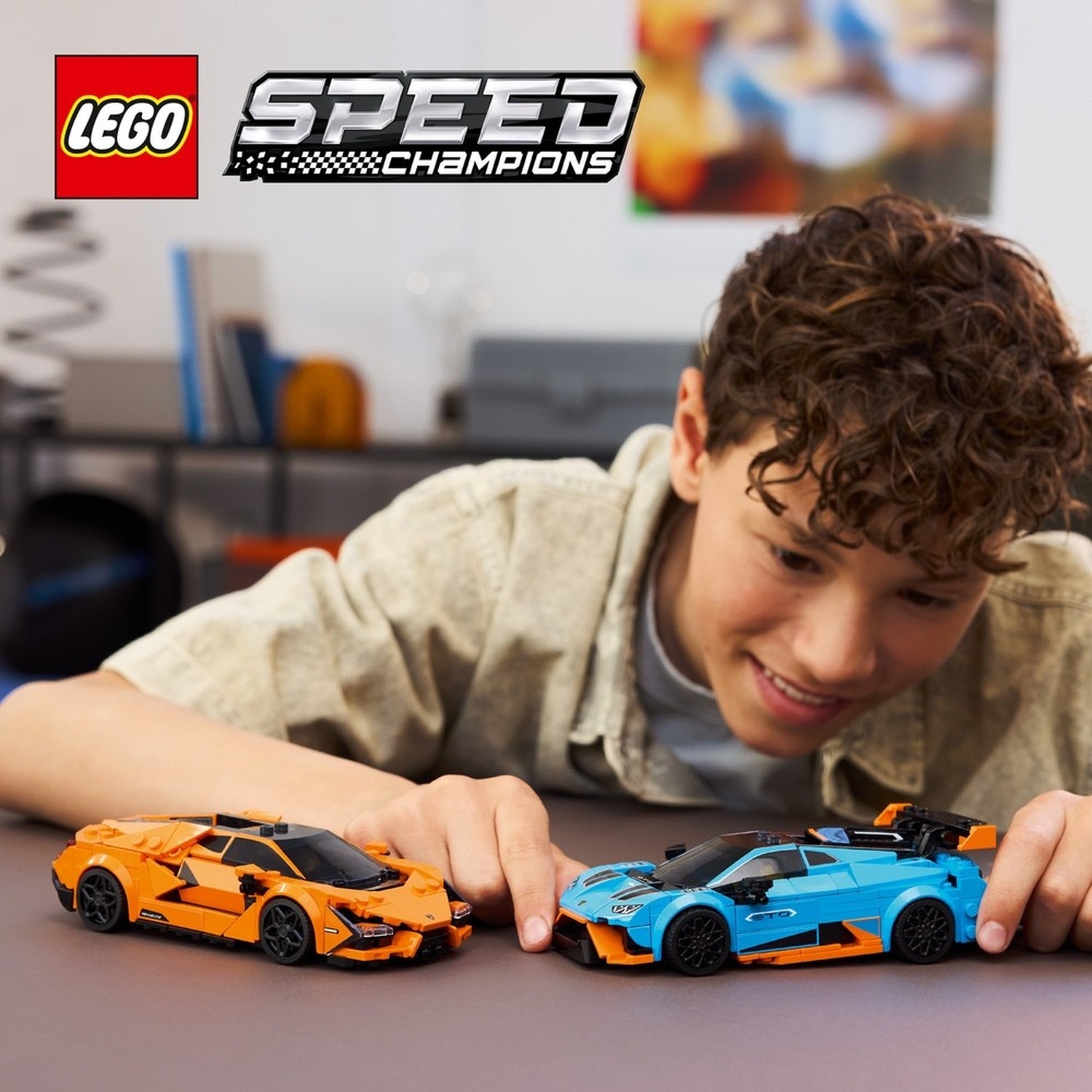 LEGO Speed Champions 77238 Lamborghini Revuelto Huracán STO (607