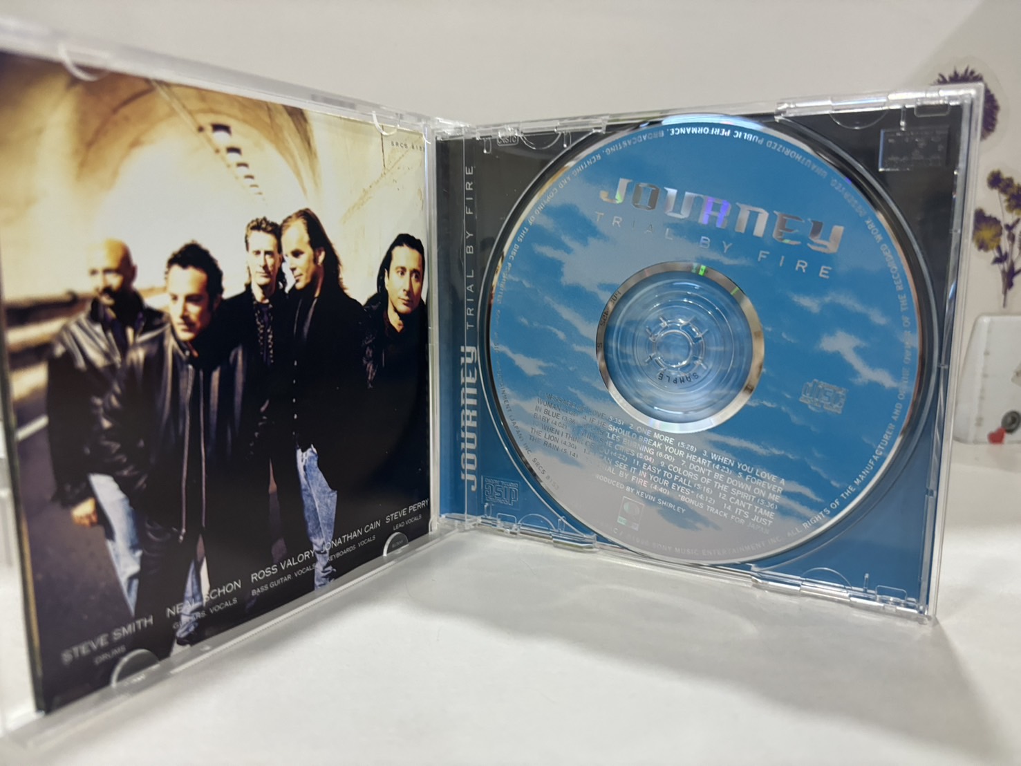 1 CD MUSIC ซีดีเพลงสากล JOURNEY TRIAL BY FIRE (K2F67) | Shopee Thailand