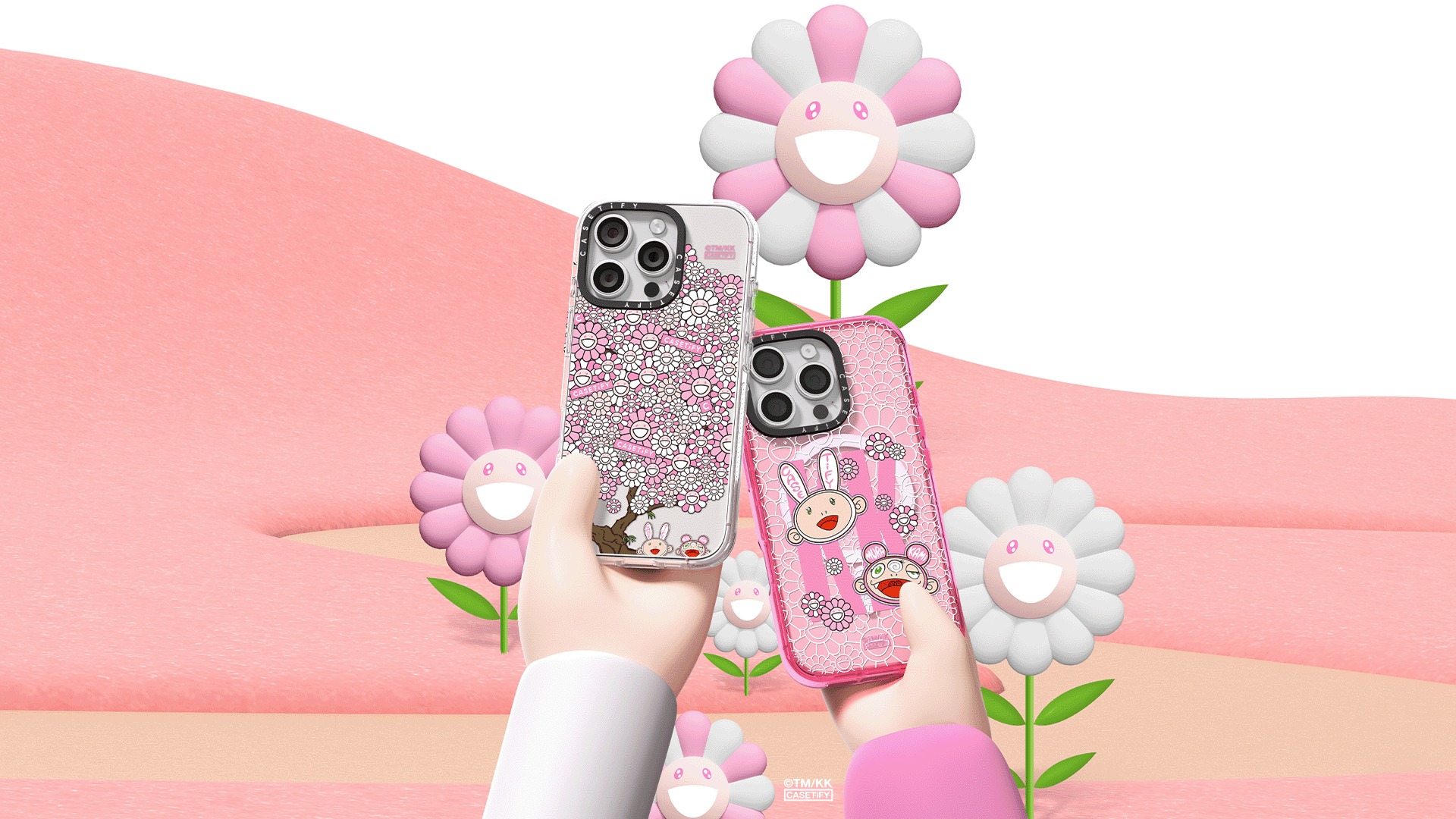 CASETiFY | KAIKAI AND KIKI PHONE CASE DANGLER BLIND BOX 4-IN-1 SET