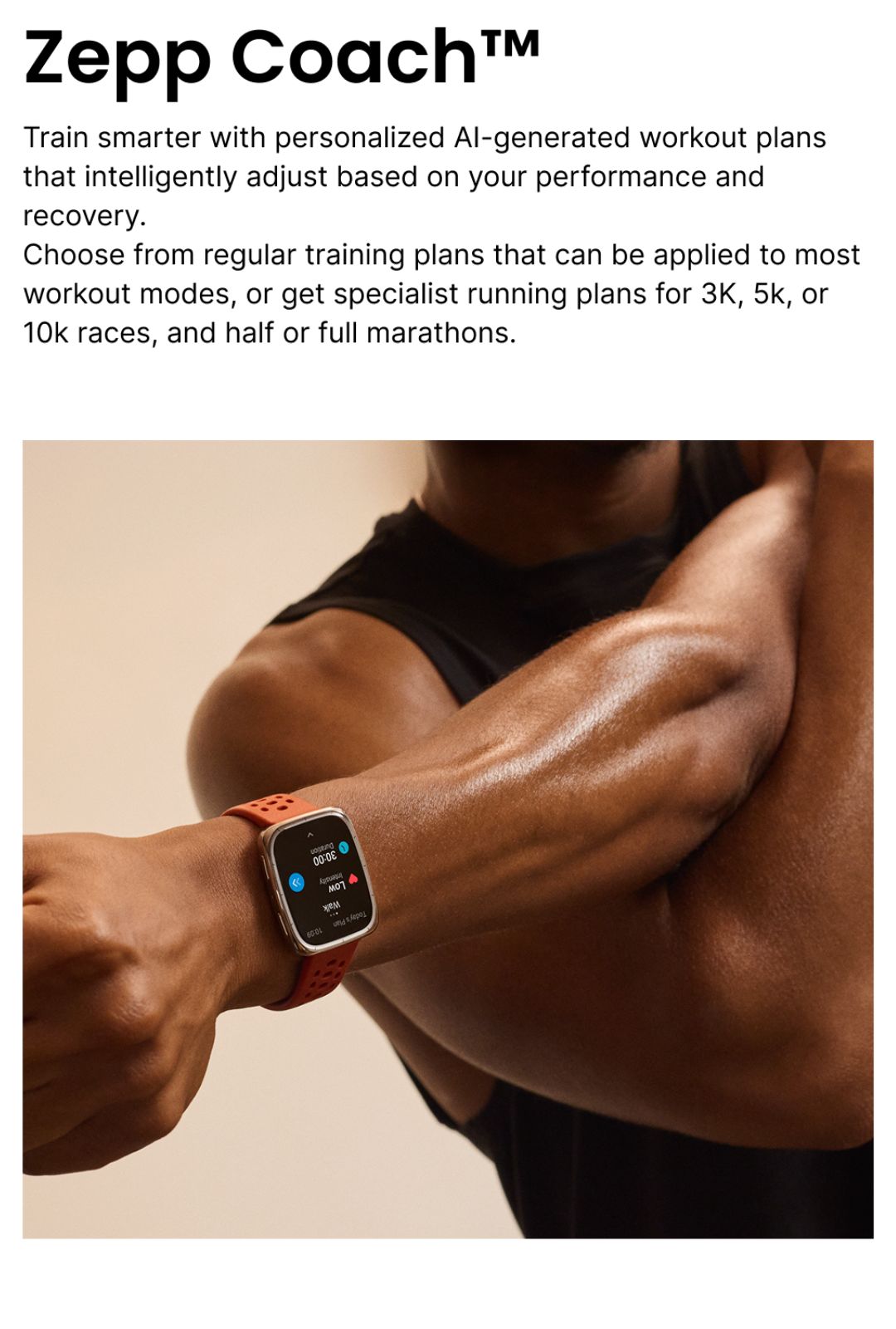 Amazfit Active 2 (Square) 43mm Smartwatch พร้อมระบบGPS 5 ระบบดาวเทียม โหมดกีฬา160+ แบตนาน 19 วัน