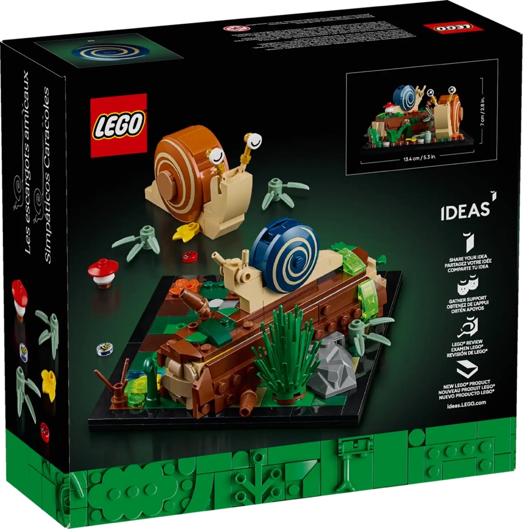 (พร้อมส่ง) Lego ideas 40788 Friendly Snails | Shopee Thailand