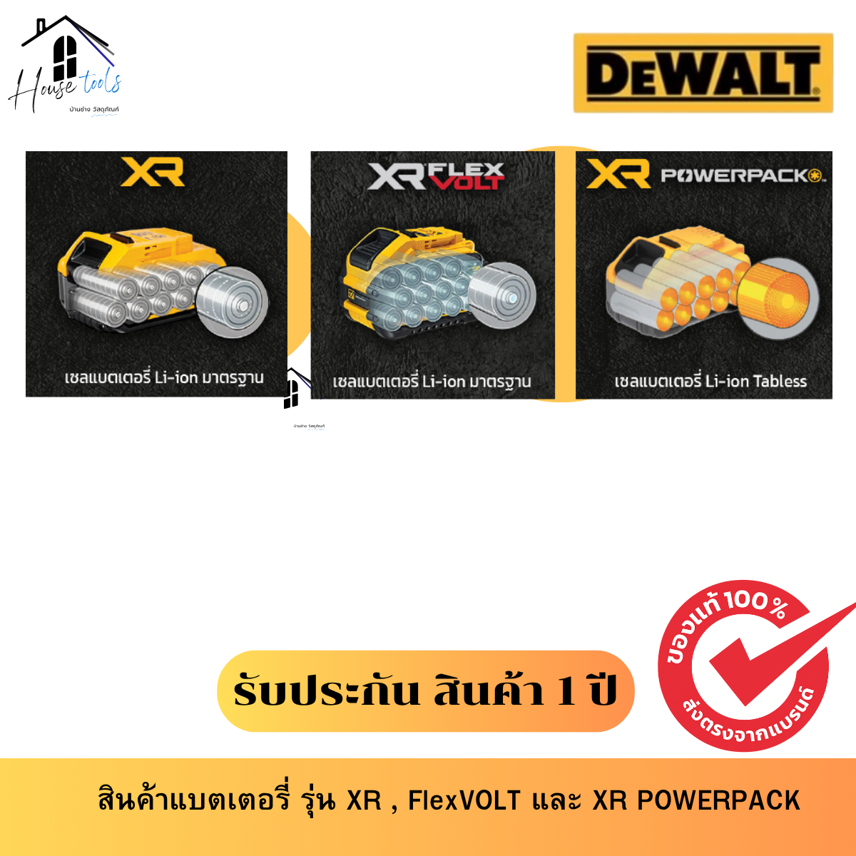 DEWALT DCB183-B1 แบตเตอรี่ LITHIUM ION 20V ความจุ 2 Am | Shopee Thailand