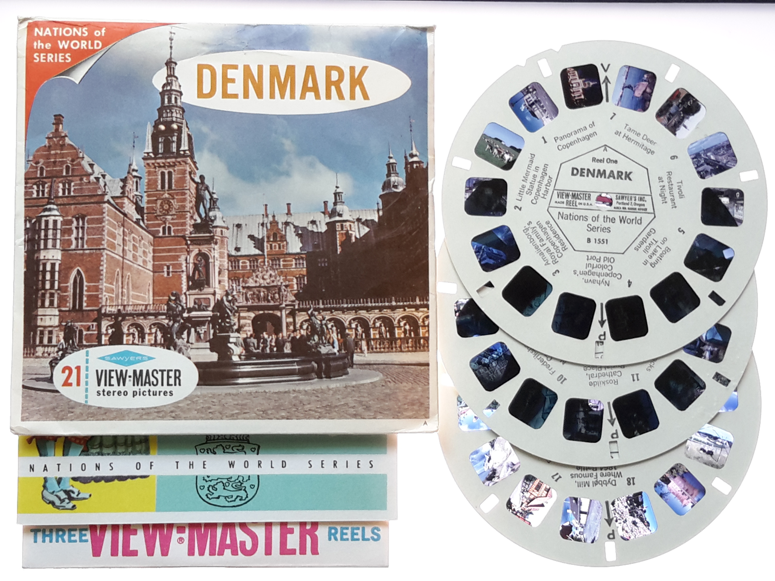 View-Master 3D วิวมาสเตอร์ แผ่นฟิล์ม สามมิติ วิว ทิวทัศน์ ซีรีย์ ...