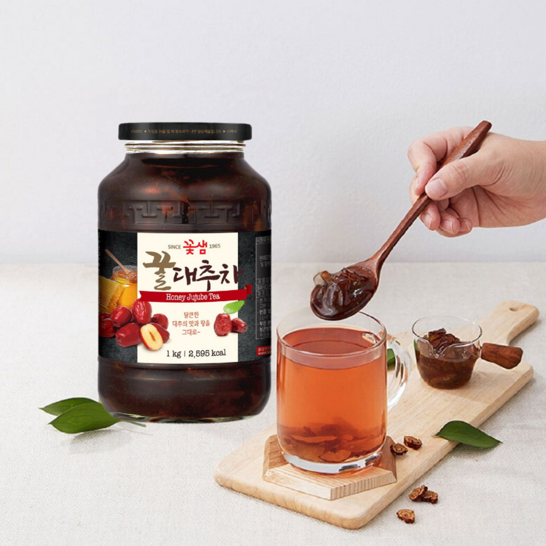 ชาผลไม้เกาหลี ชาน้ำผึ้งเกาหลีKOTSAM honey Citron Tea รสชาติส้ม,พุทรา ...