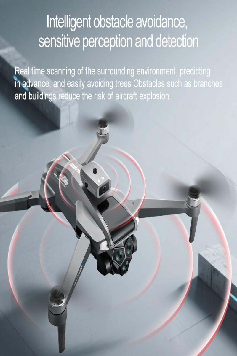 【DJI โดรนระดับ】5G remote control with folding screen กล้องปรับไฟฟ้าความ ...