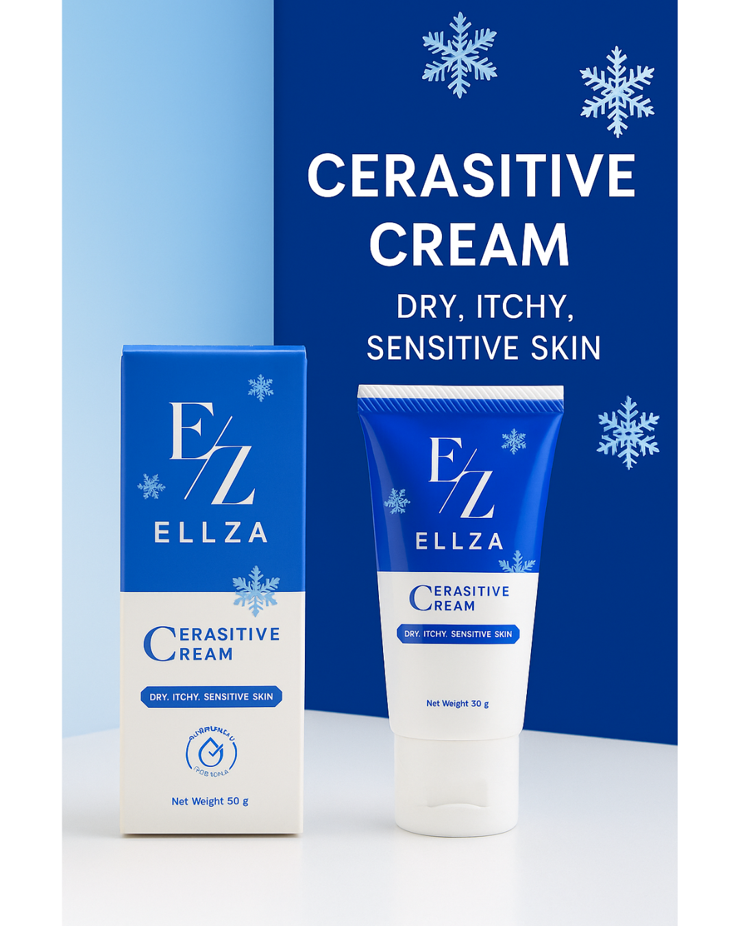 Ellza Cerasitive Cream 30 กรัม | Shopee Thailand