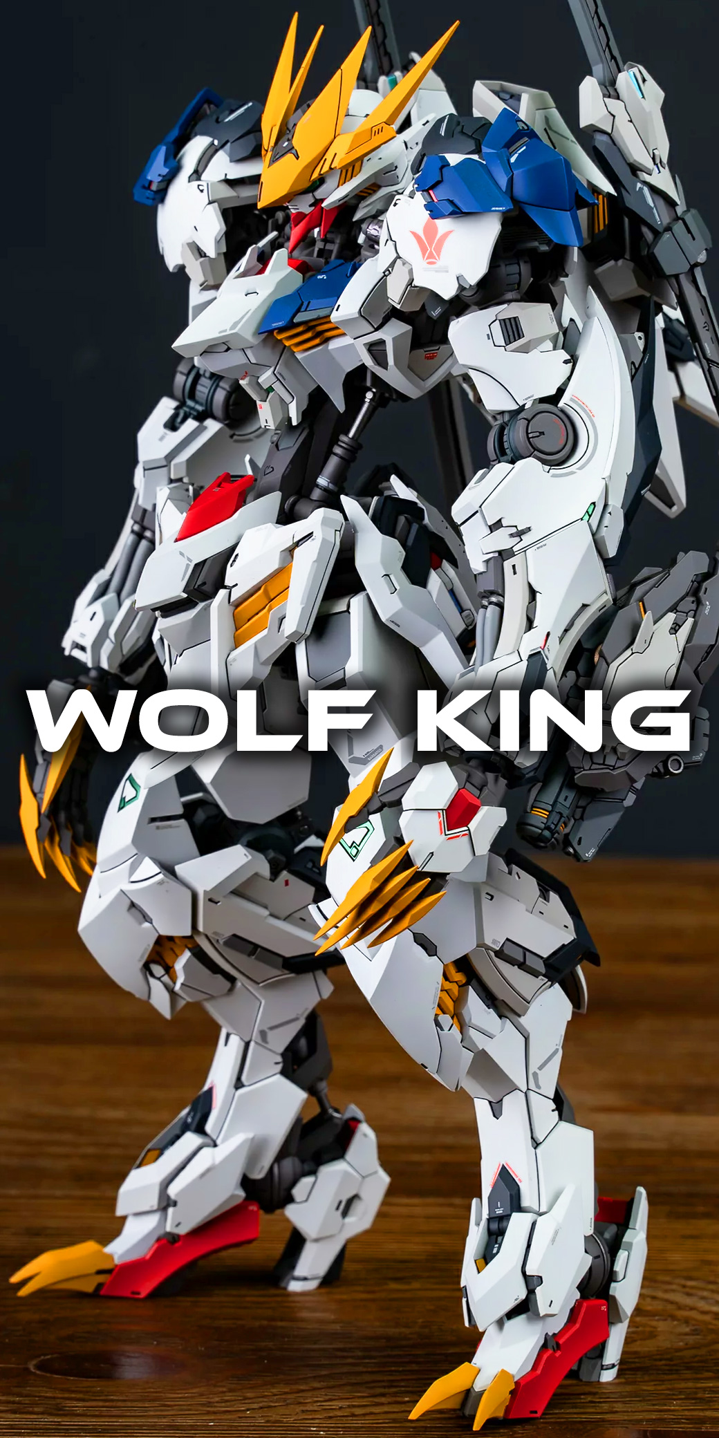 VCA ⭐️ WOLF KING BARBATOS LUPUS REX 1/100 MASTER GRADE MG ประกอบ หุ่น ...