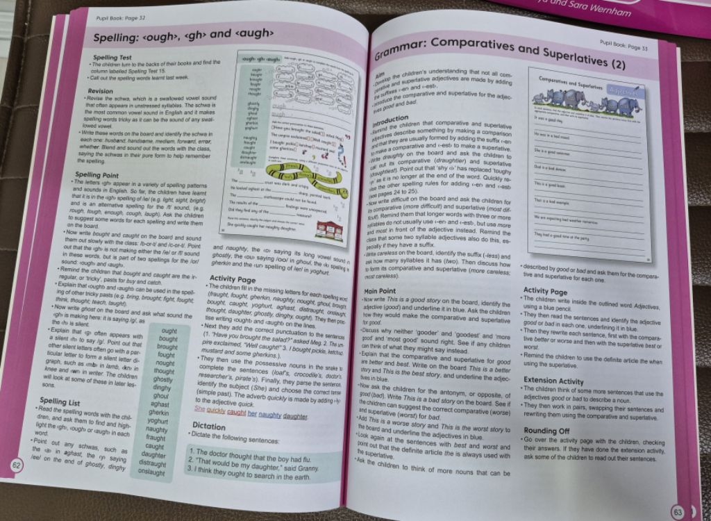 New! Set of Teacher & Pupil Book 4: Spelling, Grammar & Punctuation ...