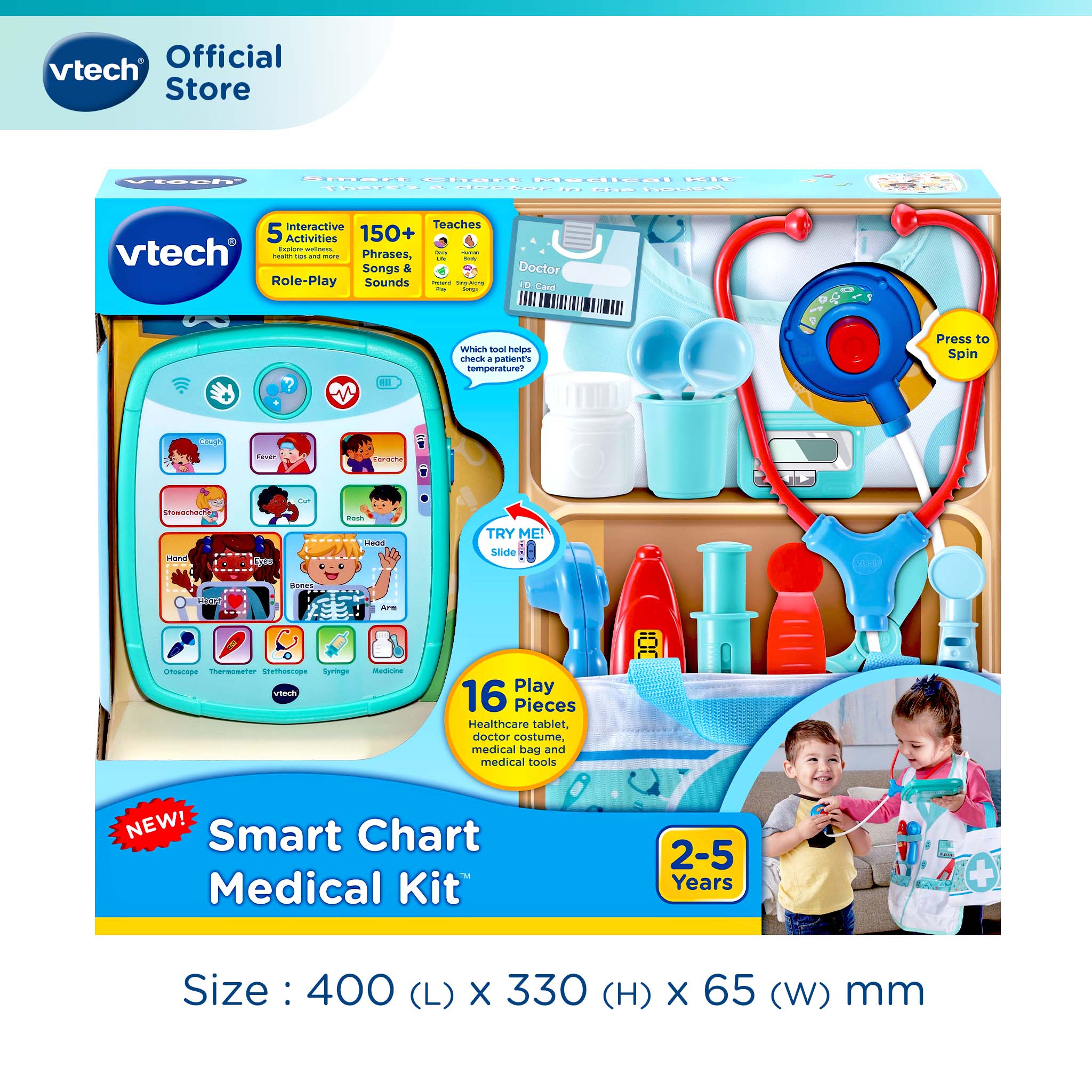 VTECH SMART CHART MEDICAL KIT [80-552100] | Shopee Thailand