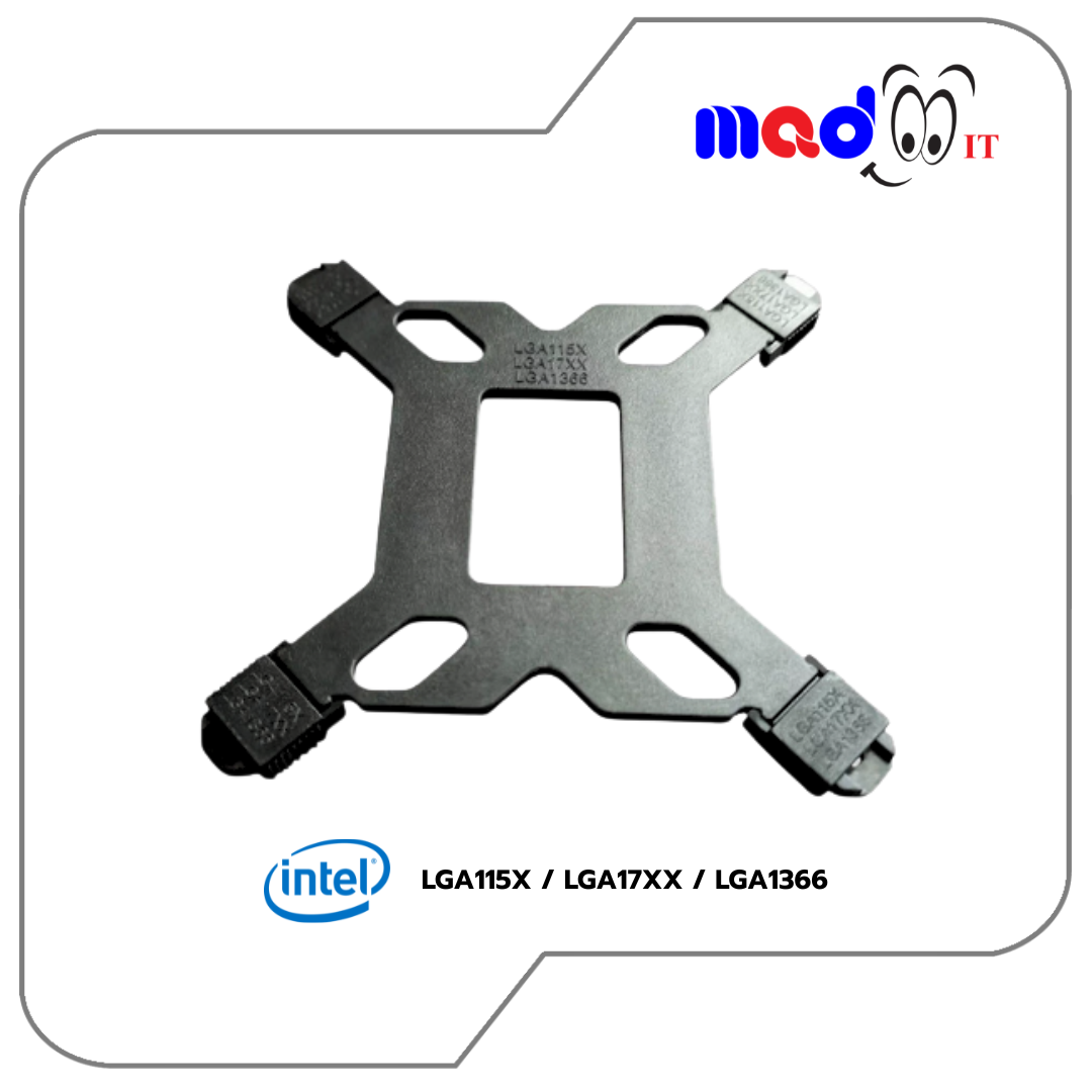 Backplate แผ่นหลังเมนบอร์ด Intel LGA1700/115X/1366 | รองรับ CPU Block ...