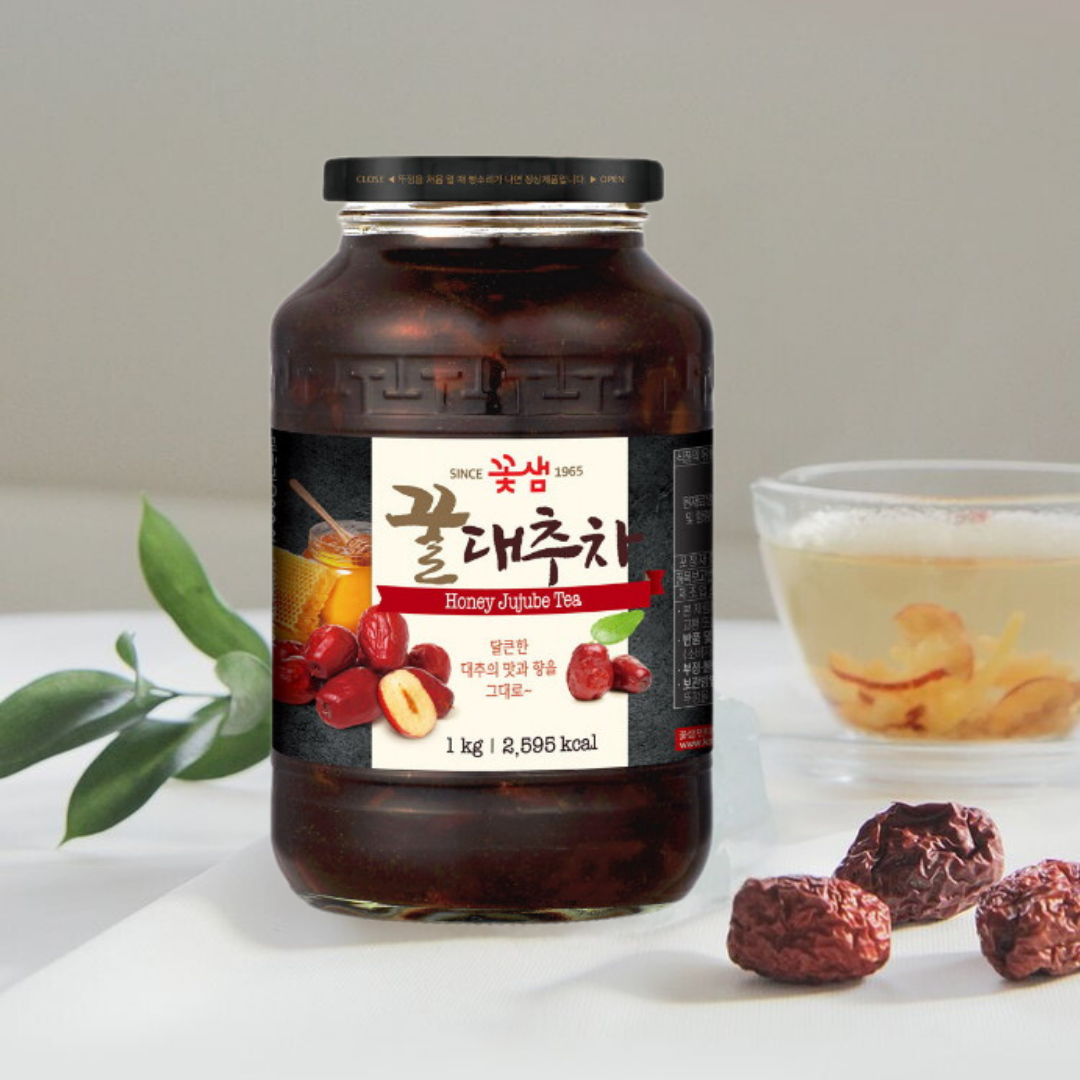 ชาผลไม้เกาหลี ชาน้ำผึ้งเกาหลีKOTSAM honey Citron Tea รสชาติส้ม,พุทรา ...