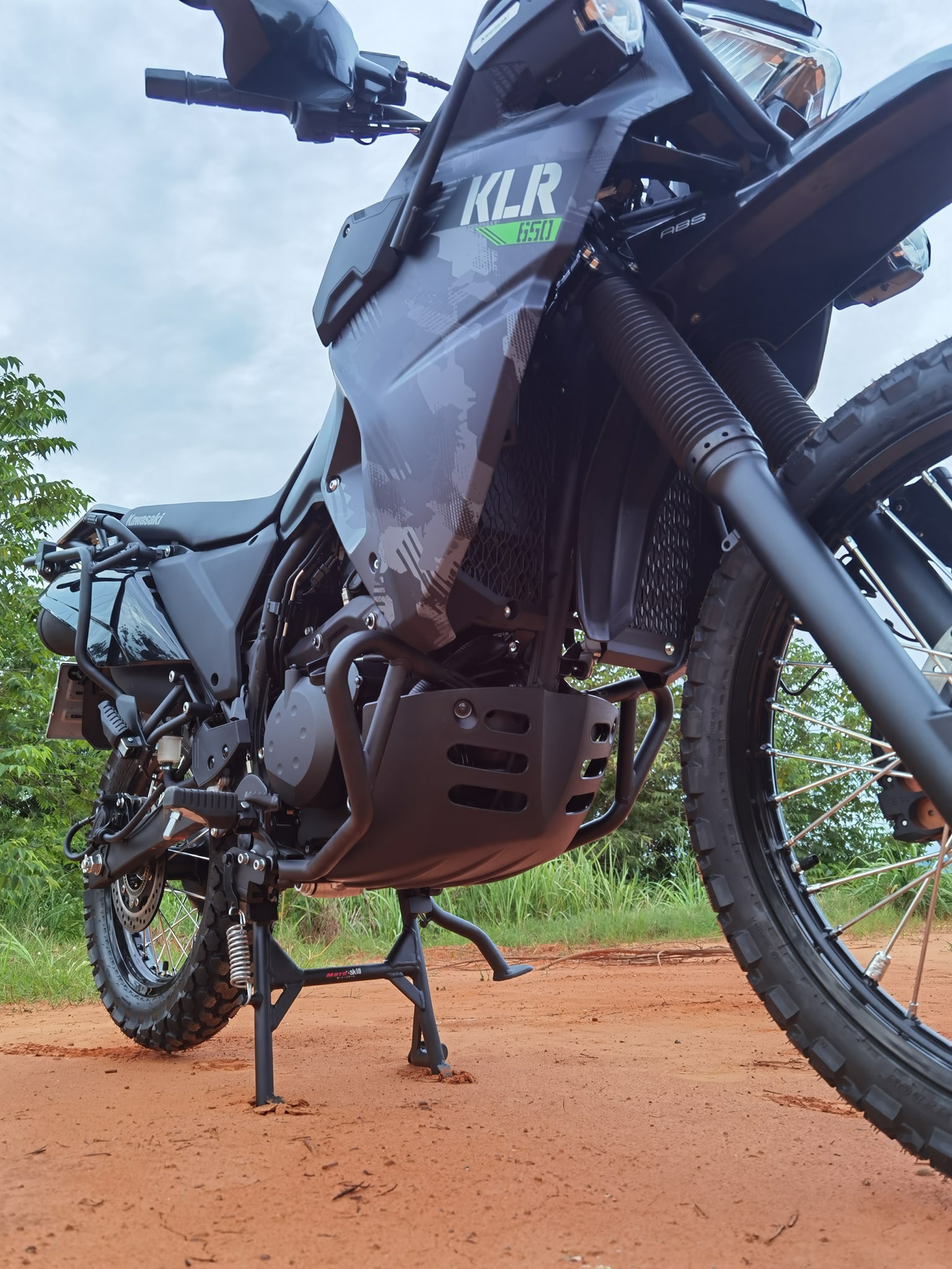 ขาตั้งคู่ (Motoskill) สำหรับ KAWASAKI KLR 650 / Center Stand | Shopee ...