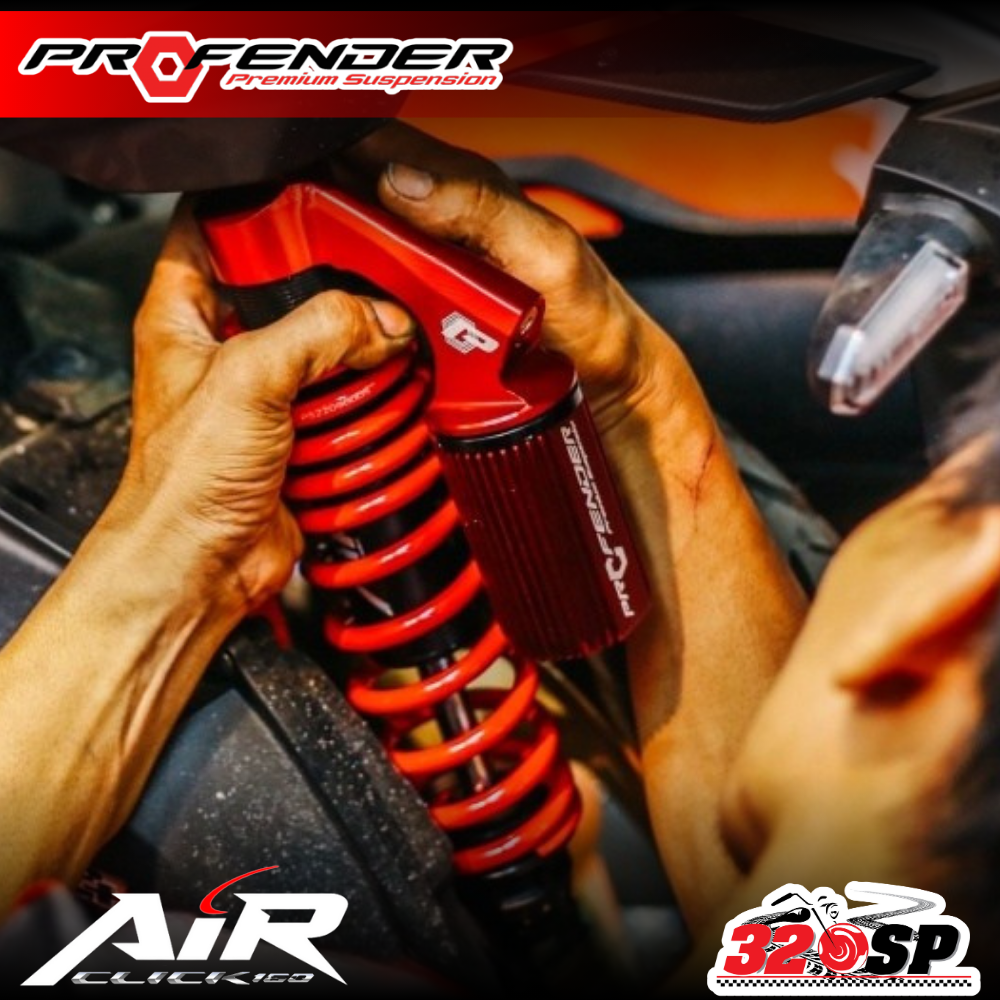 รับประกัน 1 ปี!! โช๊คหลัง PROFENDER AIR SERIES HONDA CLICK160 STANDARD ...