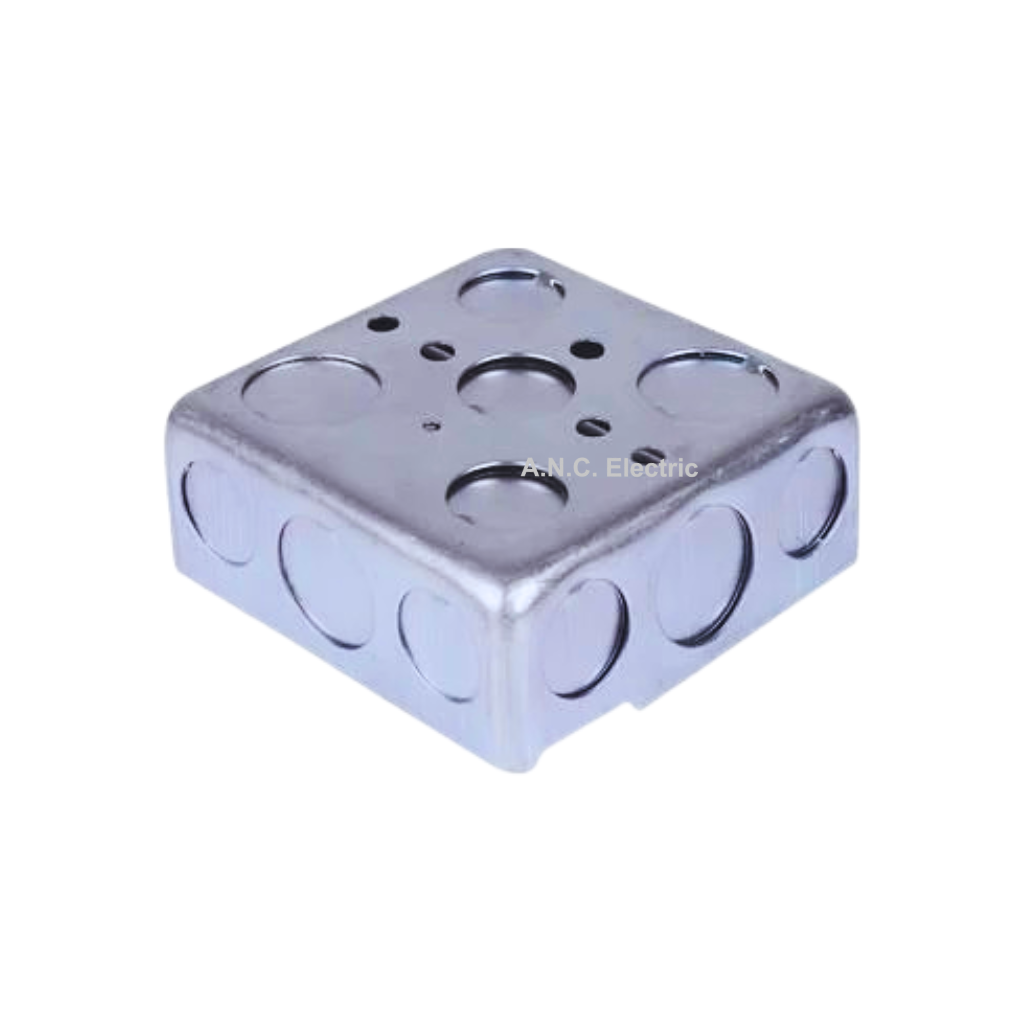 Handy box บ๊อกเหล็กฝัง 2x4 Square box บ๊อกเหล็กฝัง 4x4 แบบตื้น ฝาปิดทึบ ...