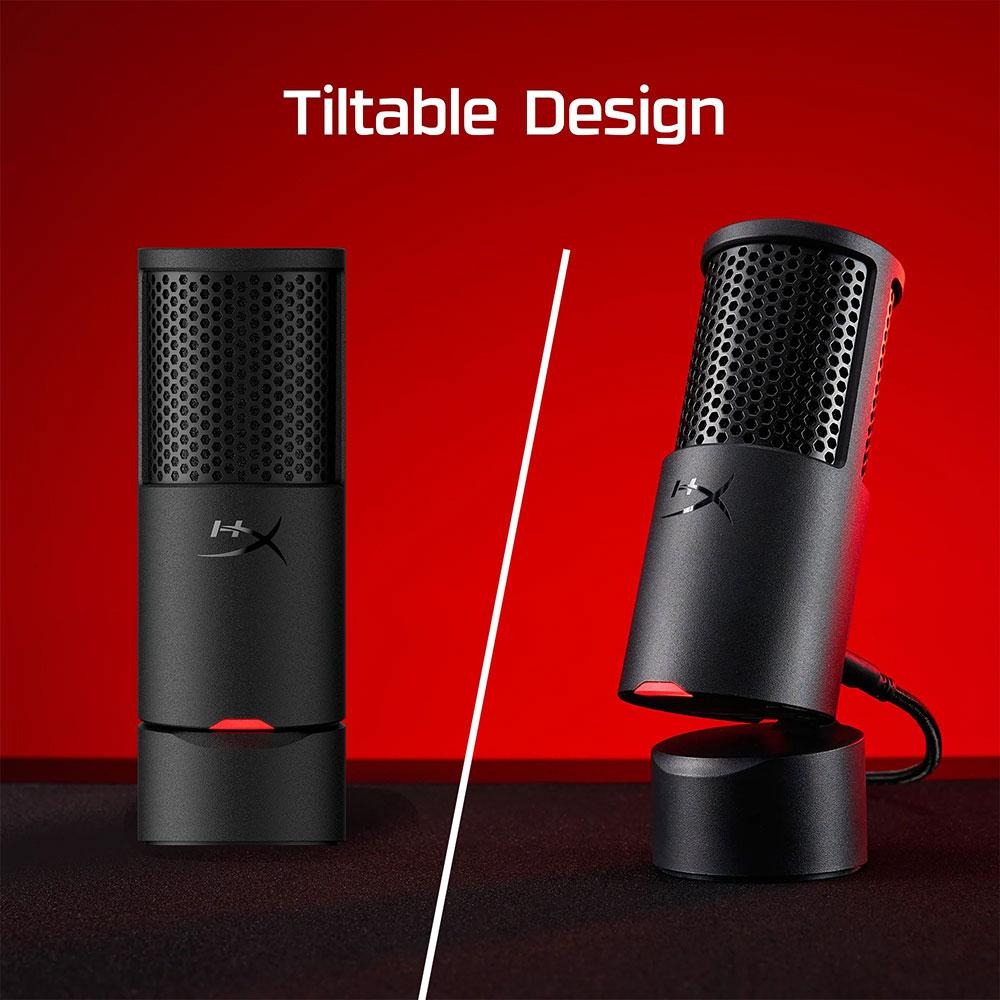 MICROPHONE (ไมโครโฟน) HYPERX SOLOCAST 2 - BLACK | Shopee Thailand